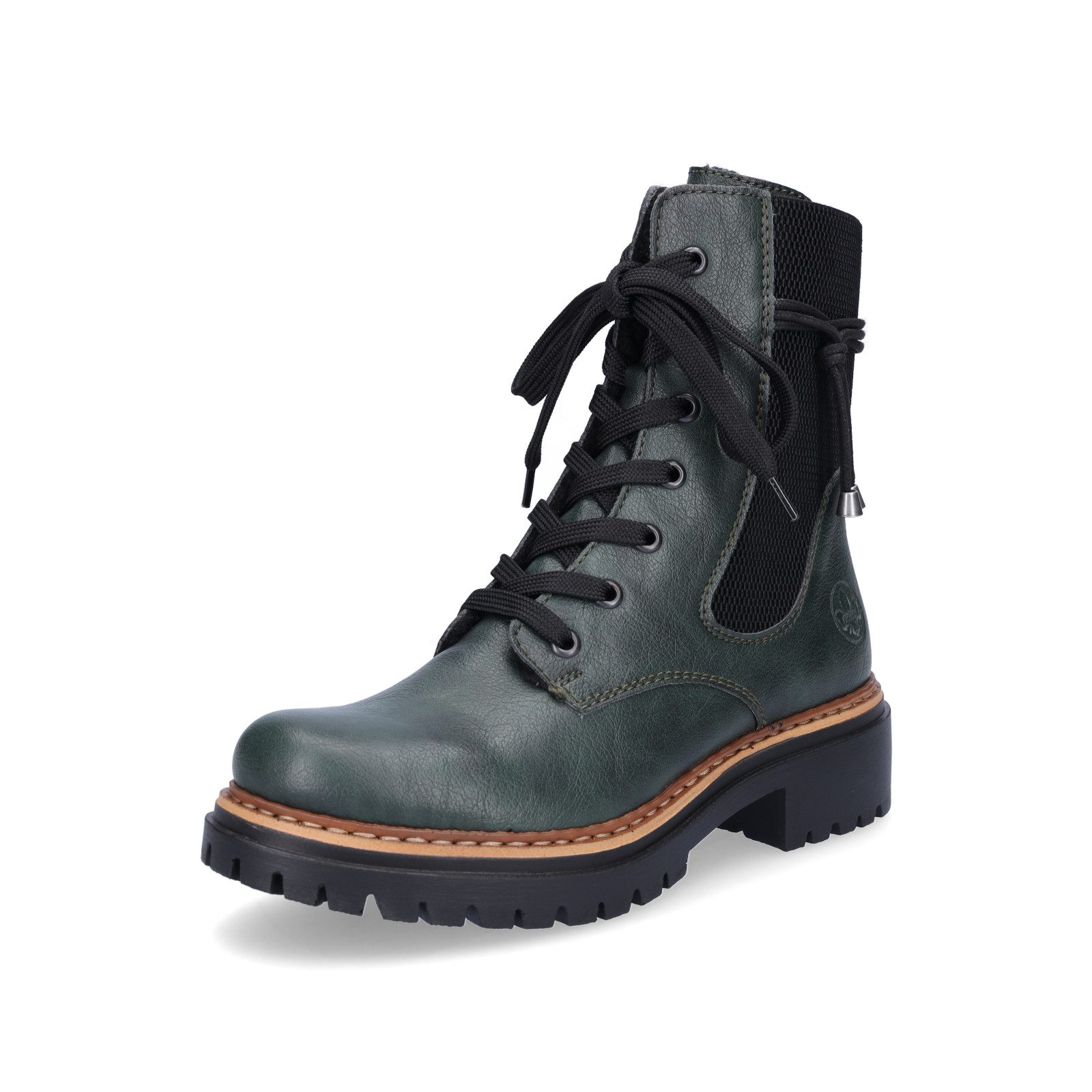 Damen Chelsea Boots Rieker Damen Boot GrÃ¼n Grüne Rieker Chelsea