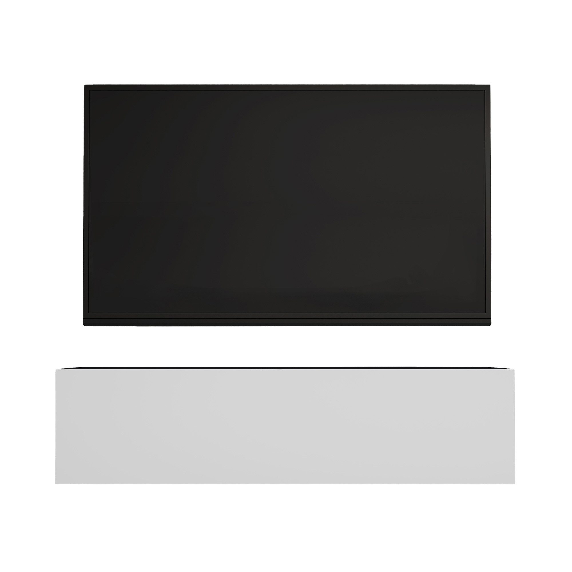 doporro TV-Board TV-Schrank Low-Board modern Fernsehtisch Wandmontage H:30cm F02< 2000