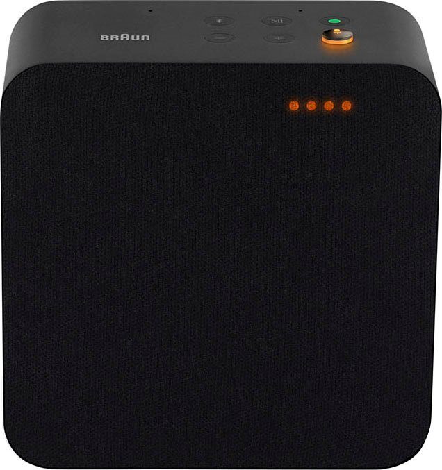 Braun Audio Braun LE03 Lautsprecher (Bluetooth, WLAN (WiFi), mit Sprachsteuerung) schwarz