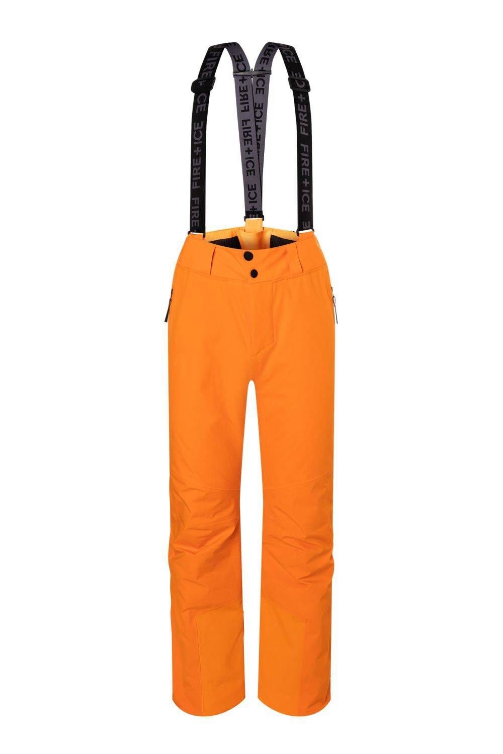 Herren Skihose Regular orange (1-tlg) Fit Ice Fire SCOTT Skihose Bogner + mandarine (506)