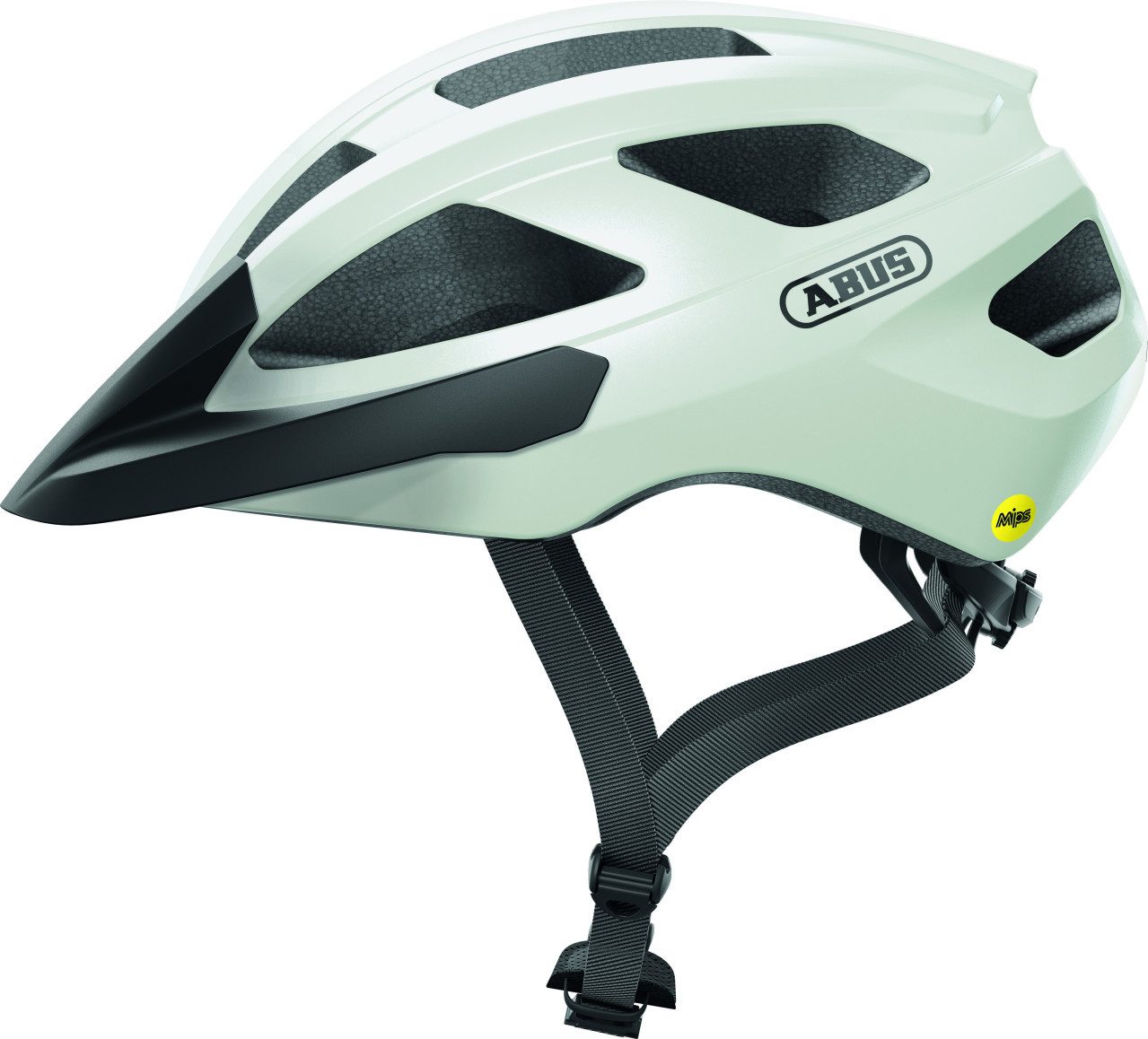 ABUS Fahrradhelm Abus Fahrradhelm Macator Mips L weiß
