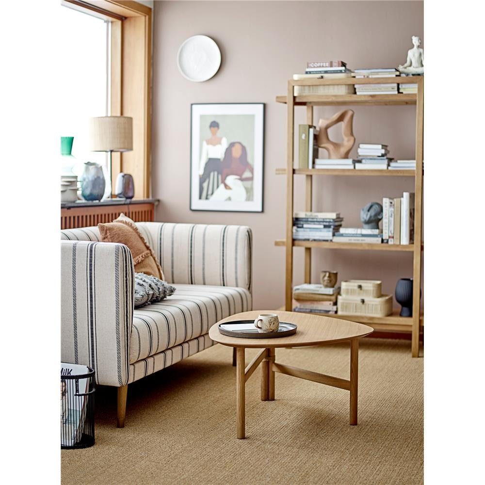 Bloomingville Dekoobjekt Vesla Dekoration Kopf, Schwarz Deko-Gesicht aus Terrakotta dänisches Design