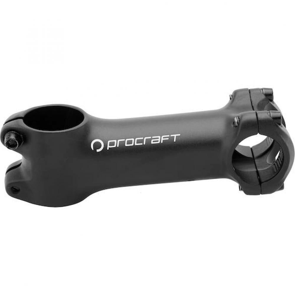 Procraft Fahrradlenker Procraft Vorbau Ahead SL 6° / 25,4 mm Schwarz - Leichter CNC-gefertigt