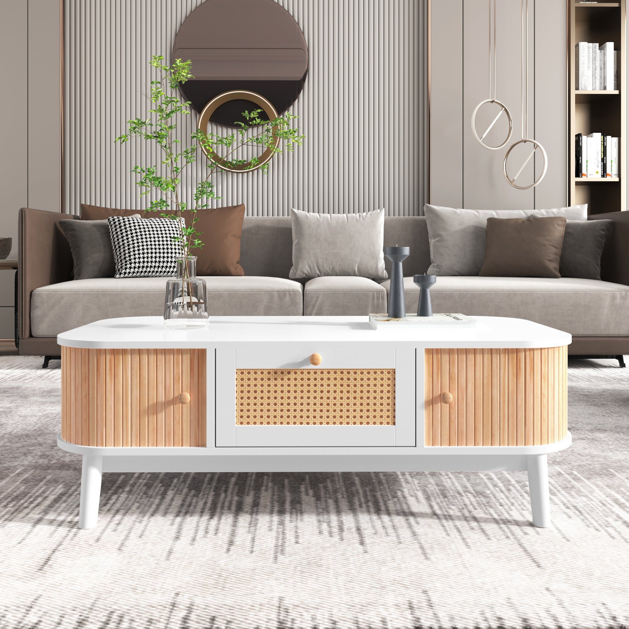 HAUSS SPOLE TV-Schrank Couchtisch Kaffeetisch Sofatisch günstig online kaufen