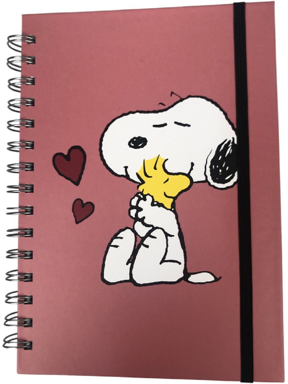 Capelli New York Notizbuch Notizbuch im Snoopy-Design rosa