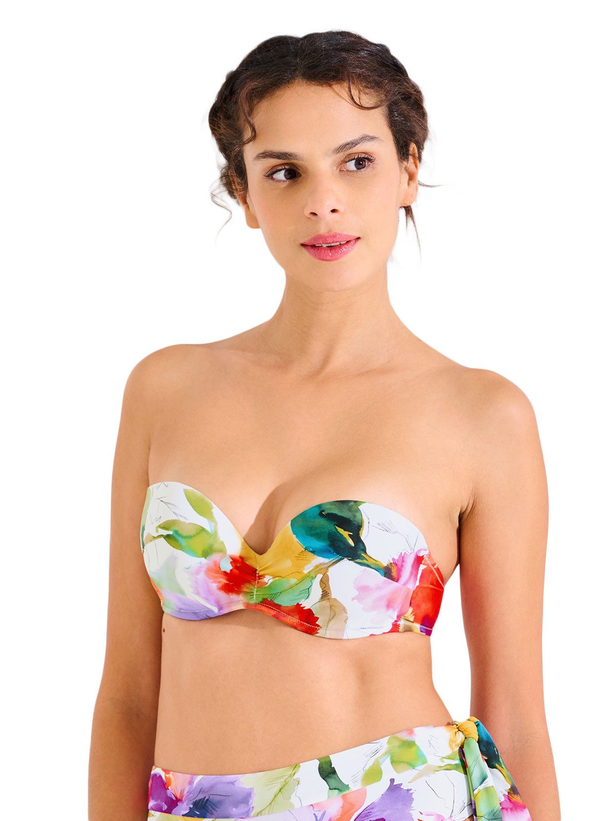 Lisca Balconette-Bikini-Top Balconette Bikini Top Roma (Stück, 1-St), Bikinioberteil mit abnehmbaren Trägern, schmale Träger