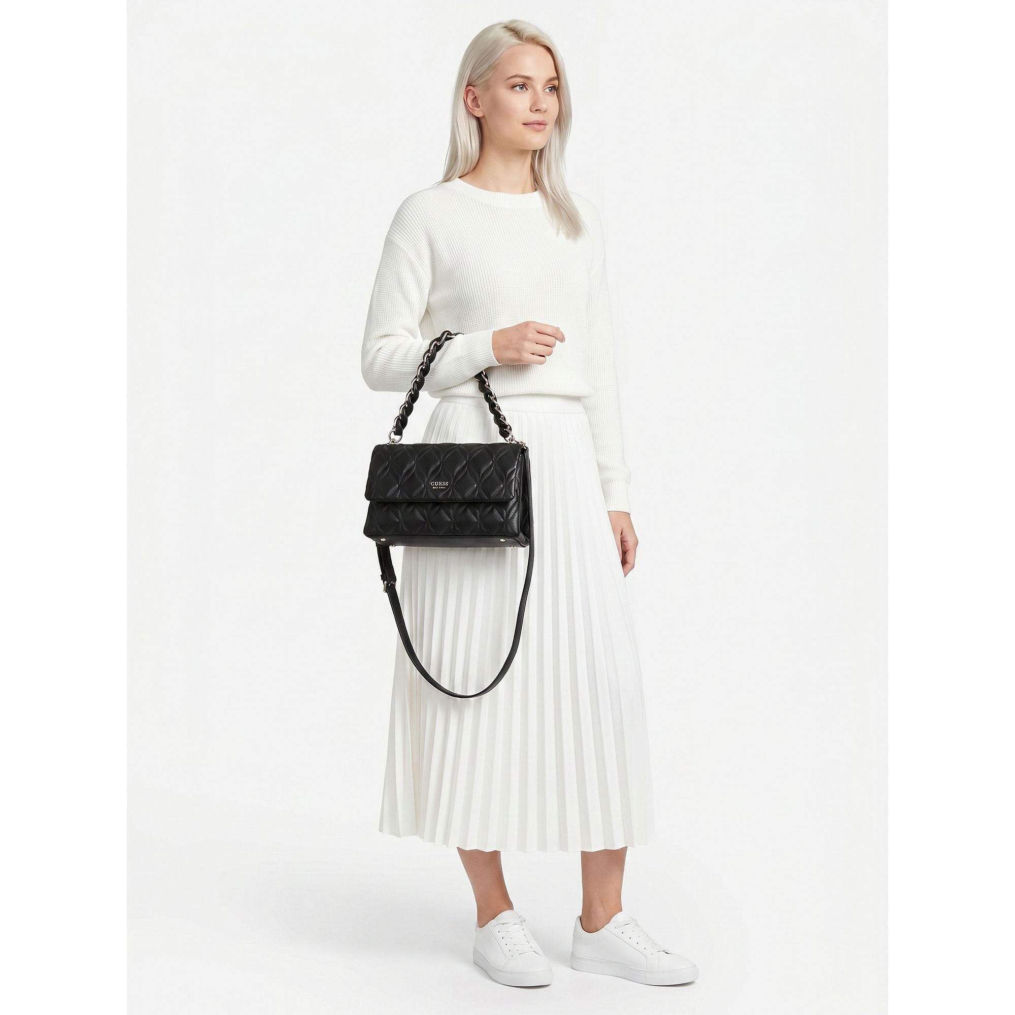 Guess Schultertasche Maxine, Polyurethan