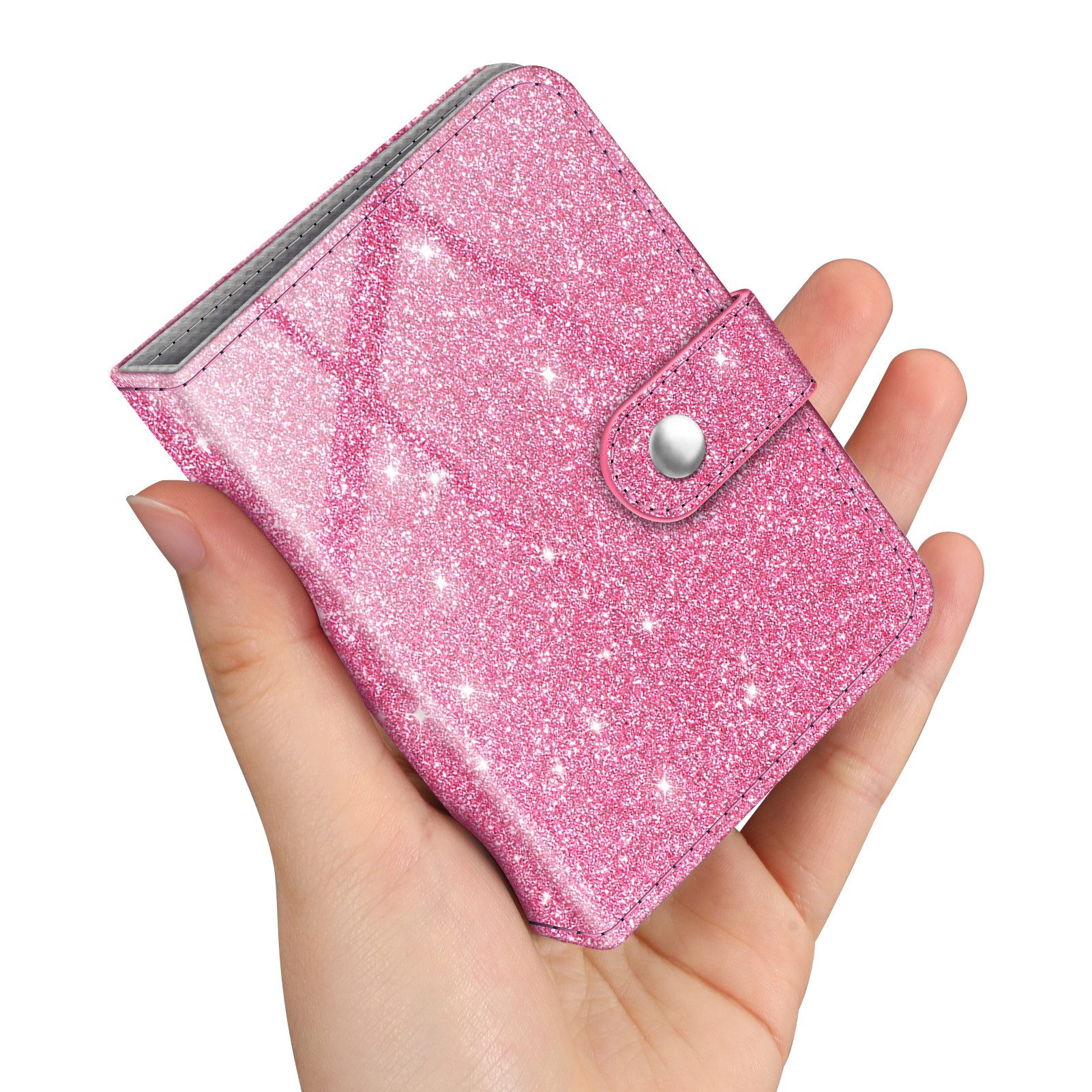 Fintie Fotoalbum Mini Fotoalbum für 2x3 Zoll Filme - 52 Taschen kleine Alben, für Fujifilm Instax Mini Sofortbildkamera/Polaroid Hi-Print Bilder