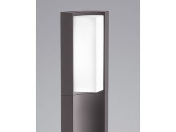 TRIO Leuchten LED Pollerleuchte, LED fest integriert, Warmweiß, Outdoor Stehlampe Außen Anthrazit Höhe 110cm IP 54