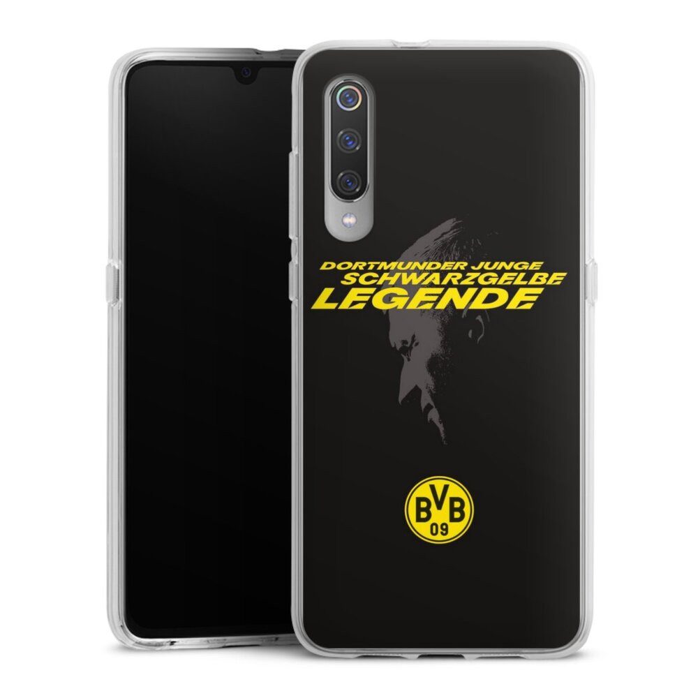 DeinDesign Handyhülle Marco Reus Borussia Dortmund BVB Danke Marco Schwarzgelbe Legende, Xiaomi Mi 9 Silikon Hülle Bumper Case Handy Schutzhülle