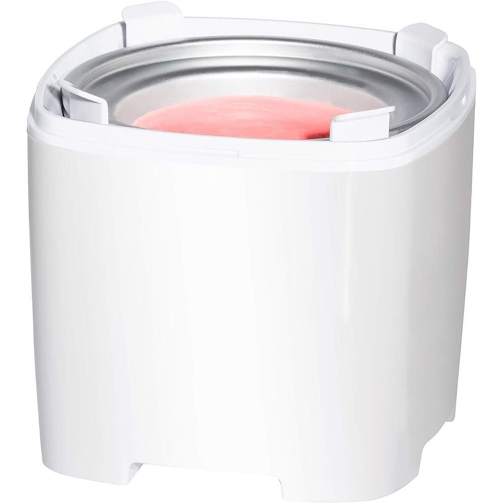 Steba Eismaschine Eismaschine IC 20 Eiscrememaschine Speiseeis Maker, Timer 1,5 Liter Isolierbehälter spühlmaschinengeeignet
