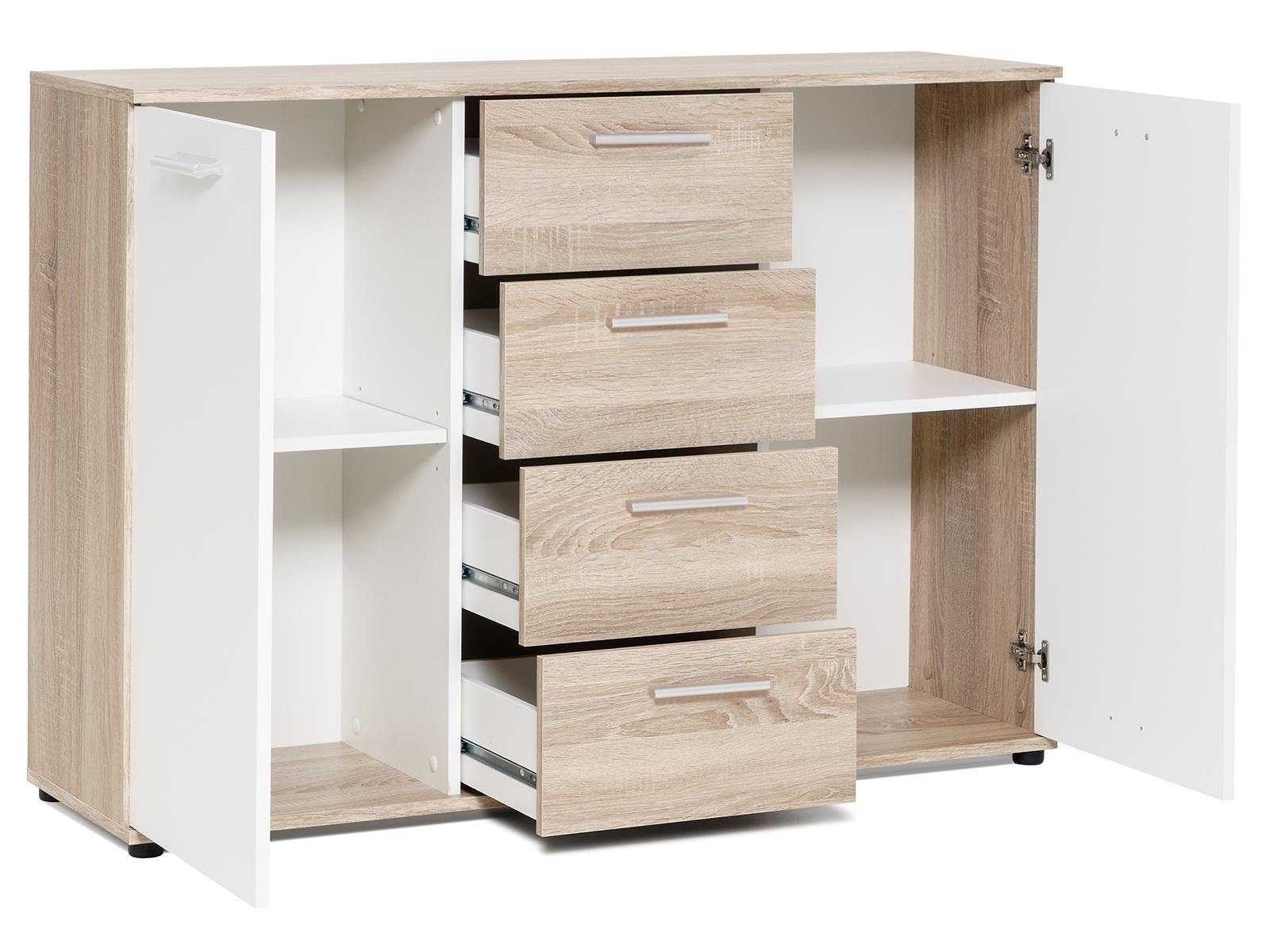 Finori Sideboard 120 x 85 x 35 cm (B/H/T)