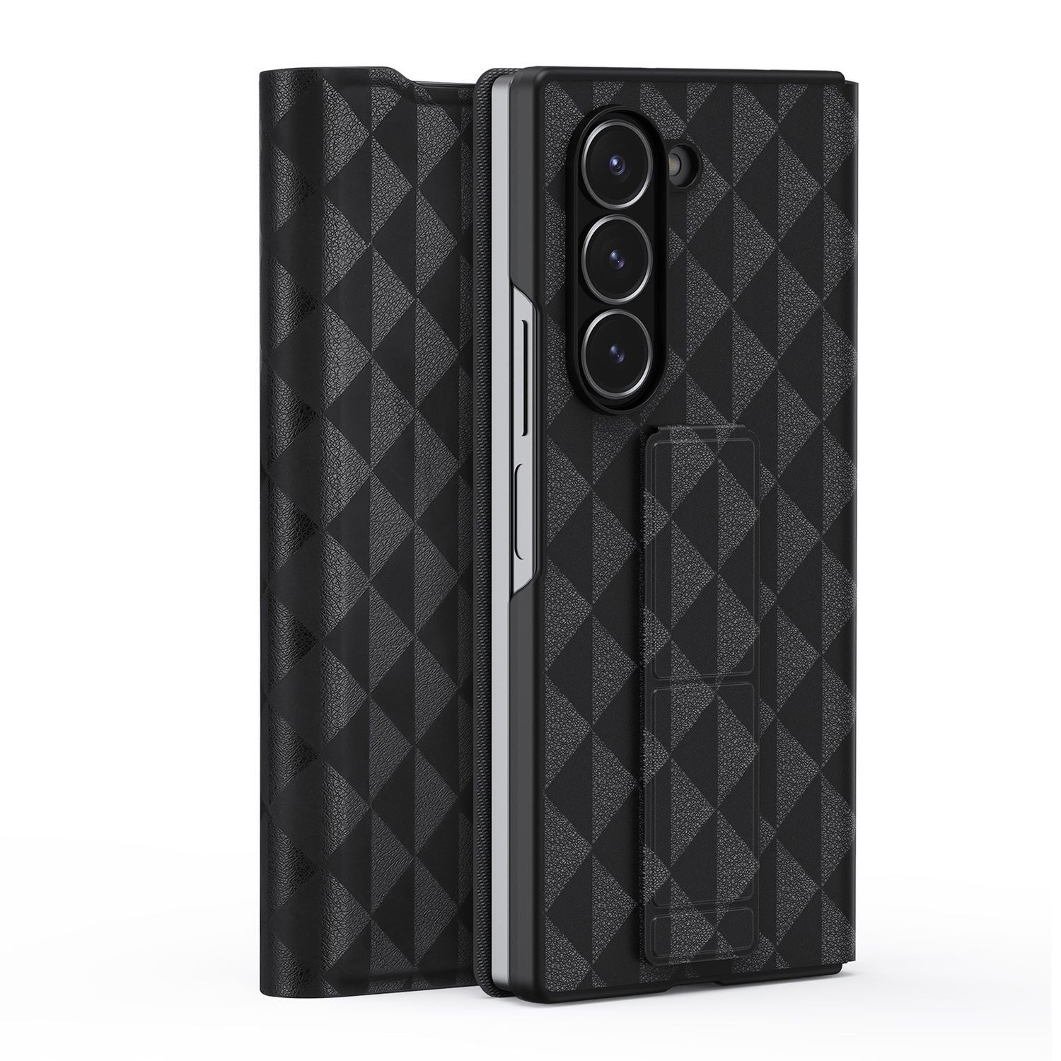 Wigento Handyhülle Für Samsung Galaxy Z Fold6 5G DUX DUCIS Series TPU + PU Textur Hülle, Textur TPU + PU Schutzhülle mit präzisen Aussparungen