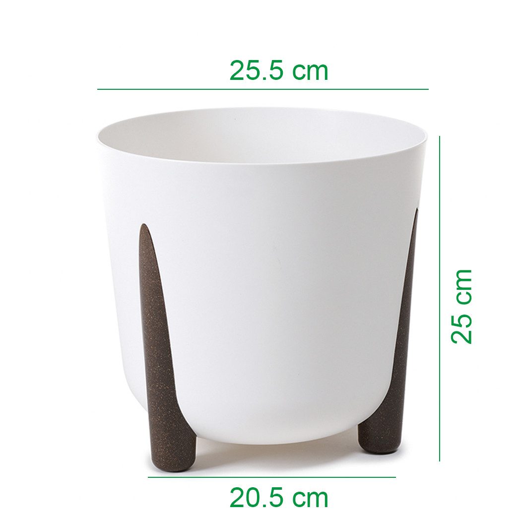 KAGM Blumentopf Pflanztopf Blumentopf mit Füßen günstig online kaufen