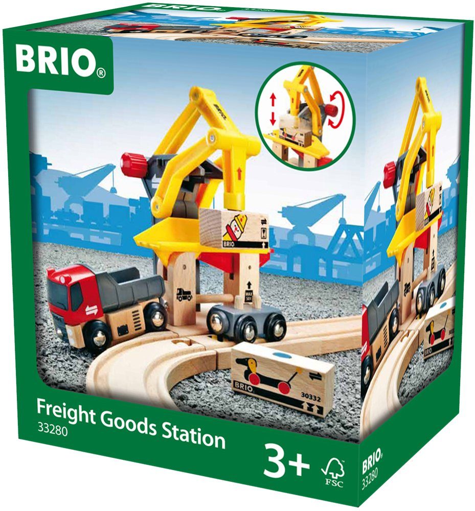 BRIO® Spielzeug-Eisenbahn BRIO® WORLD, Frachtverladestation, für günstig online kaufen
