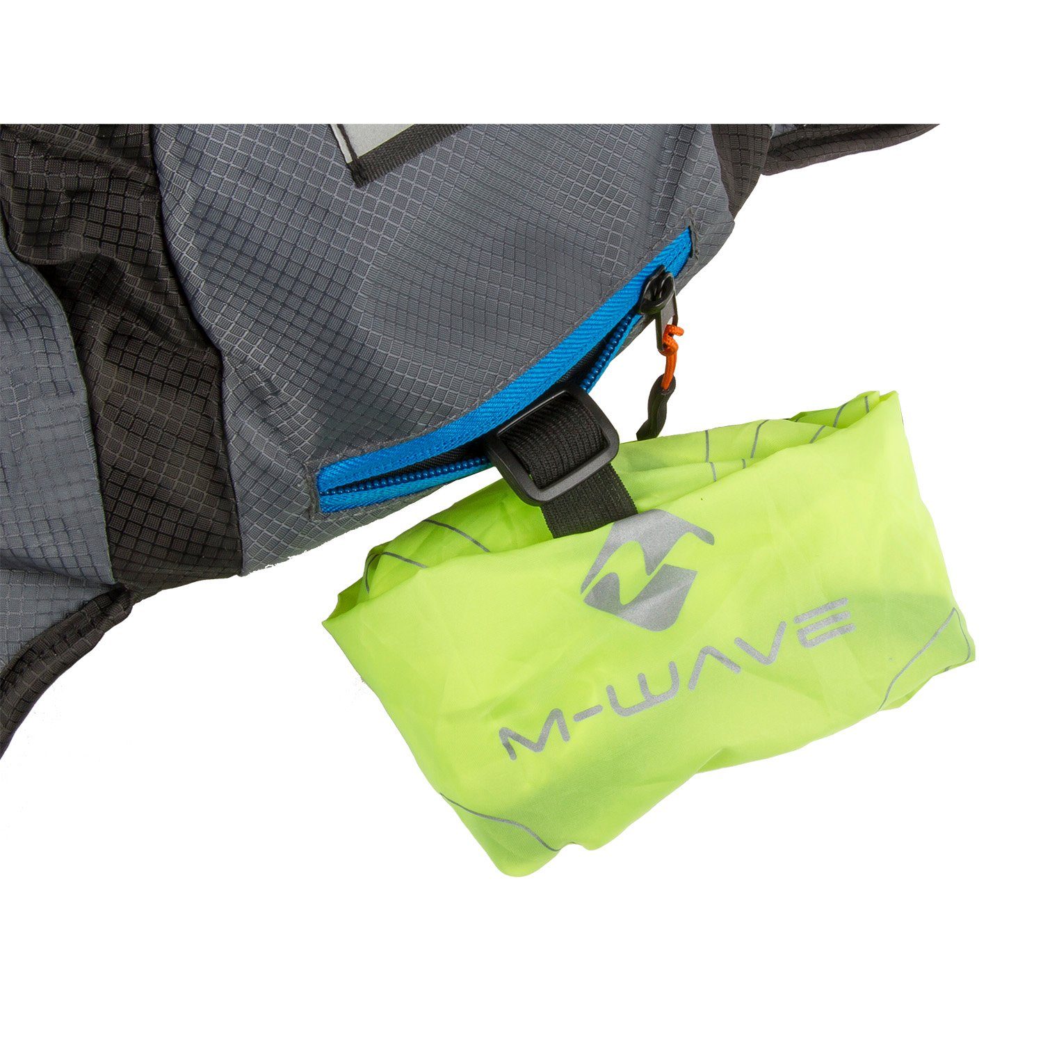 M-Wave Sportrucksack Rough Ride Back (2-tlg), Rucksack Wanderrucksack Rucksäcke Fahrradrucksack 15L Fahrrad Tasche