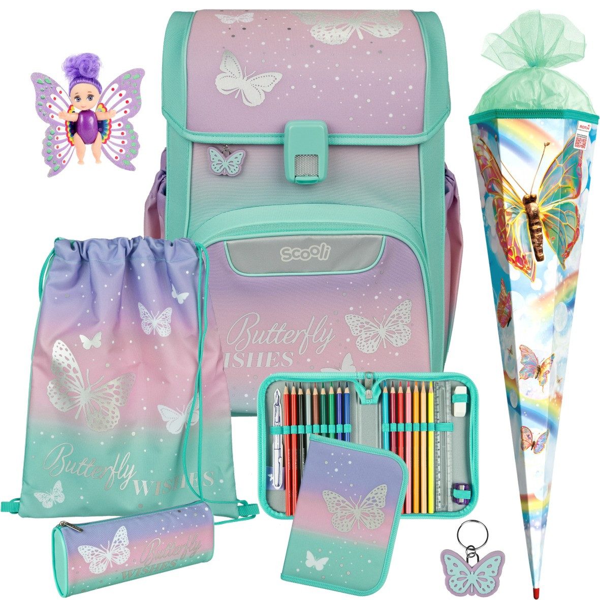 Scooli Schulranzen 1.Klasse Mädchen EasyStart in unterschiedlichen Sets