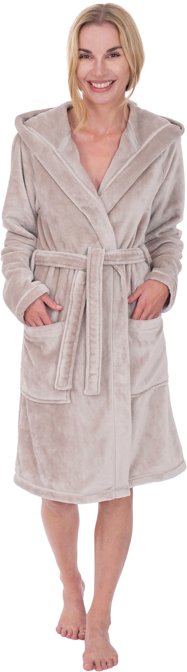 Wewo fashion Damenbademantel 6600, ideal für Sauna & Spa, Hotelbademantel, günstig online kaufen