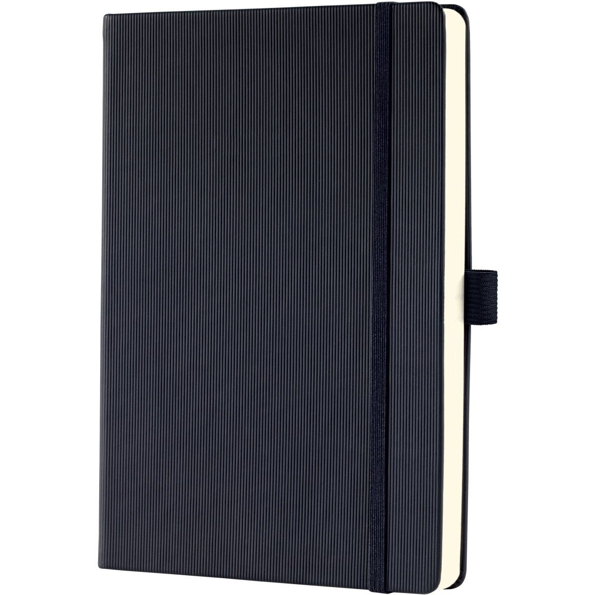 Sigel Buchkalender Tagesplaner Conceptum undatiert (DE) ca. A5 Hardcover 1 Tag/Seite blac