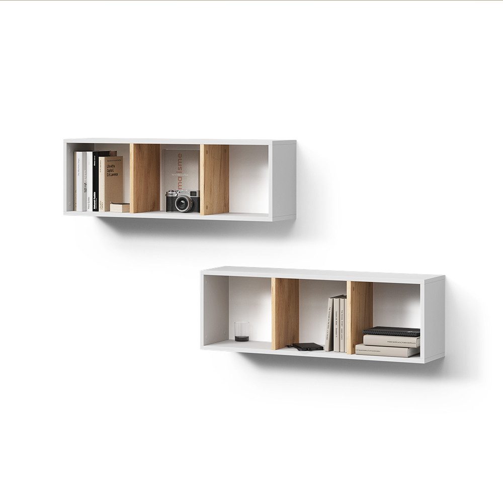 Weiß/Goldkraft Eiche