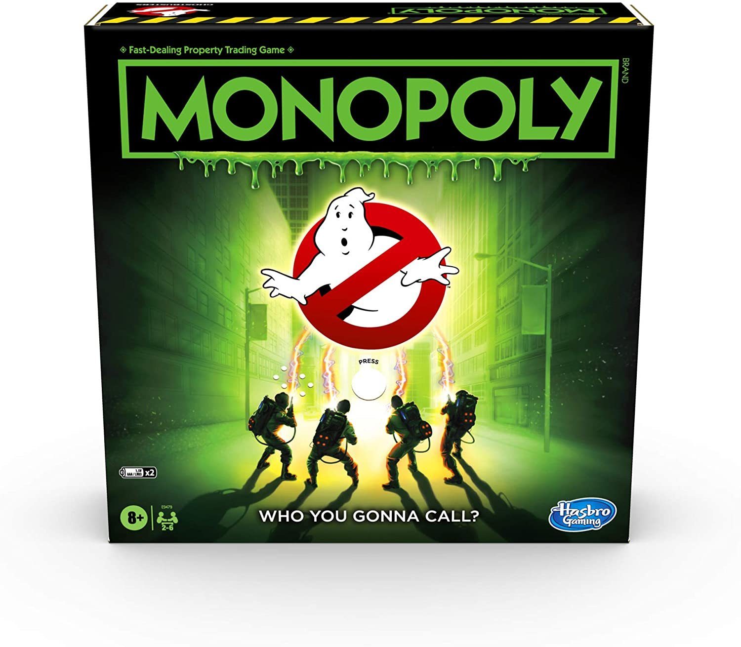 Hasbro Spiel Monopoly Ghostbusters (englisch), Brettspiel, in Englisch