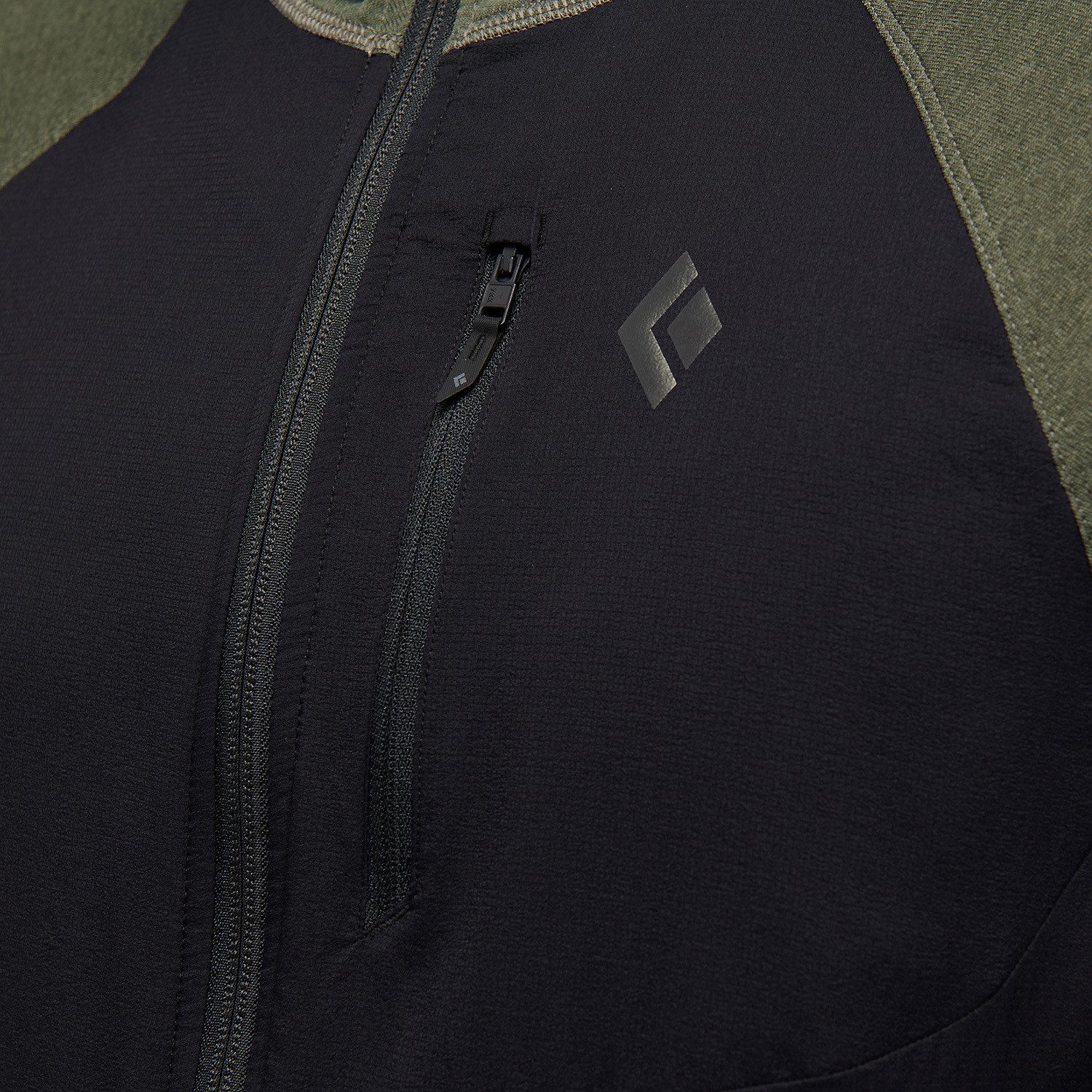 Black Diamond Fleecejacke Unterjacke M COEFFICIENT LT HYBRID HOODY