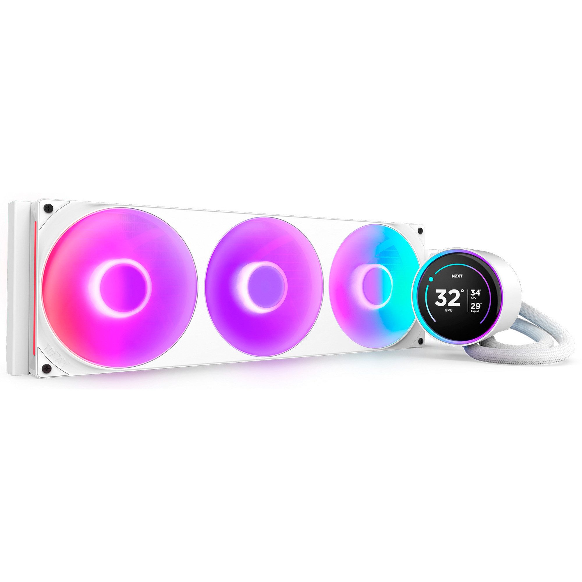 NZXT CPU Kühler NZXT Kraken Elite 420 RGB 420 mm, Wasserkühlung