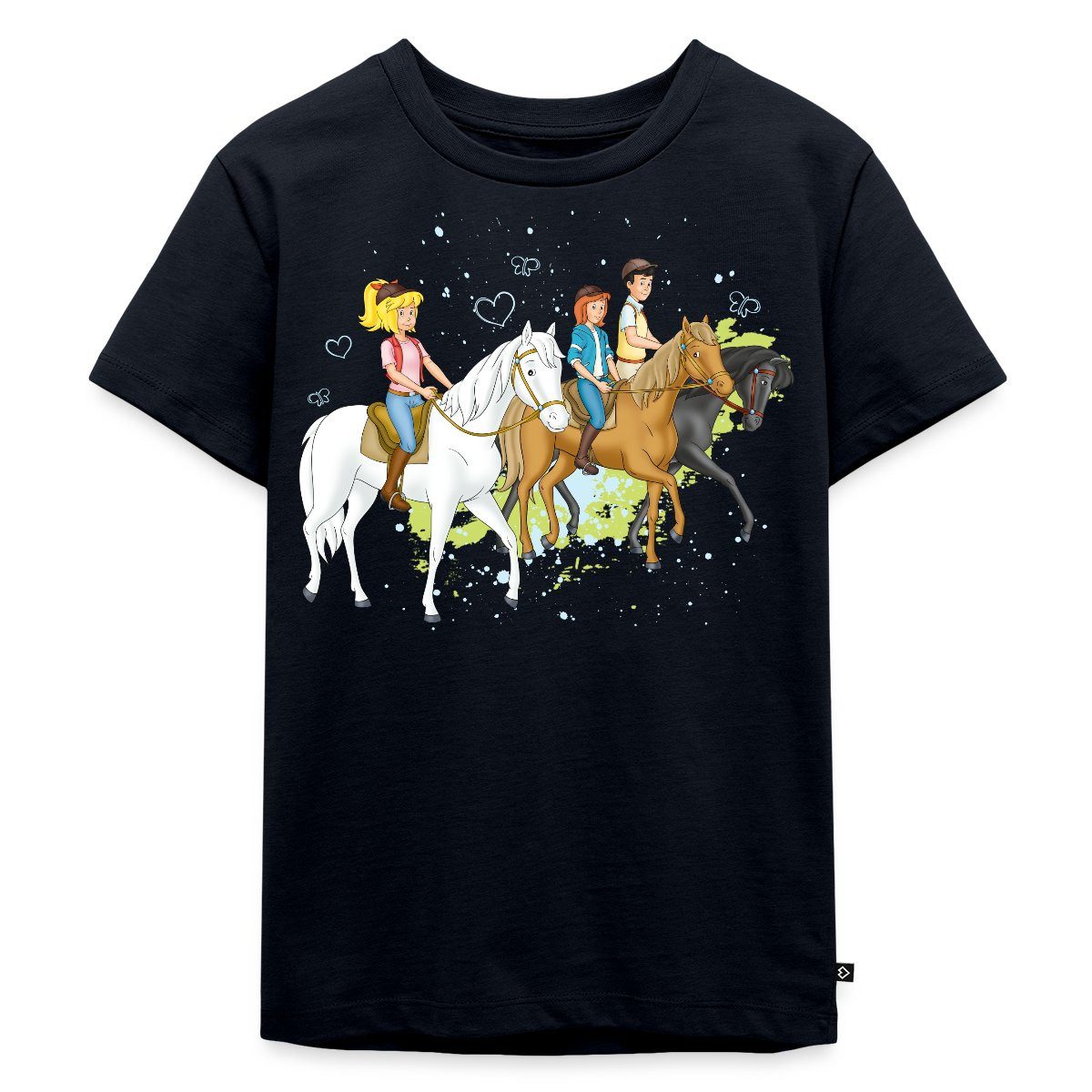 T-Shirt Bibi Und Tina Ausritt Mit Alexander Falkenstein Kinder Premium T-Shirt