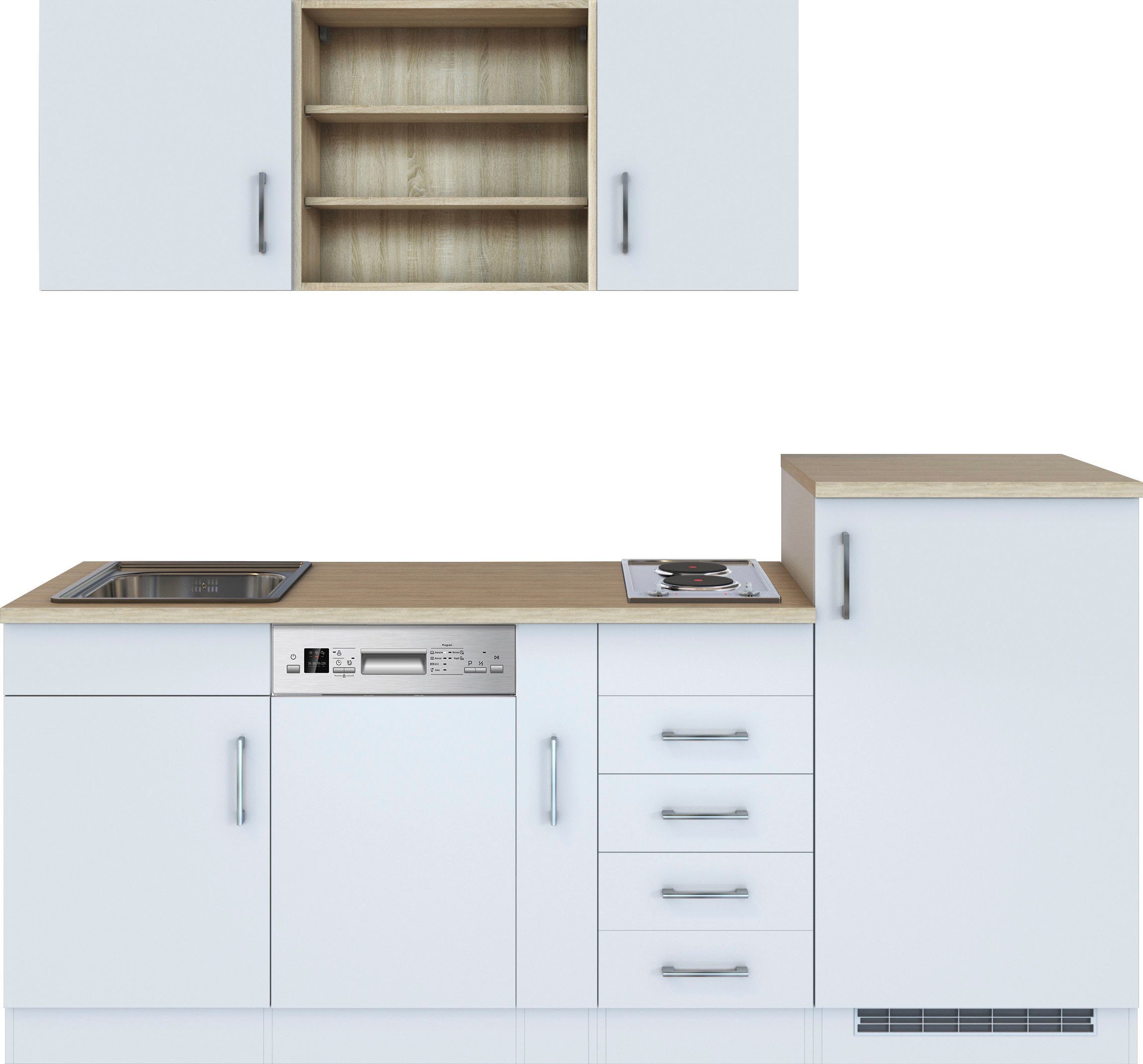 KOCHSTATION Küche KS-Mali, Breite 210 cm, günstig online kaufen