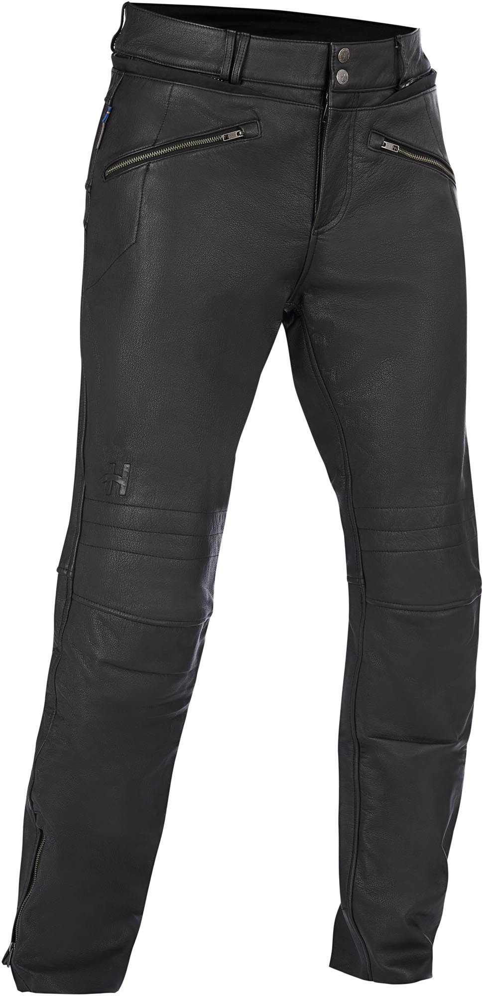 Halvarssons Motorradhose Storhagen Motorrad Lederhose Verbindungsreißverschluss,Hüftprotektoren enthalten,Knieprotektor