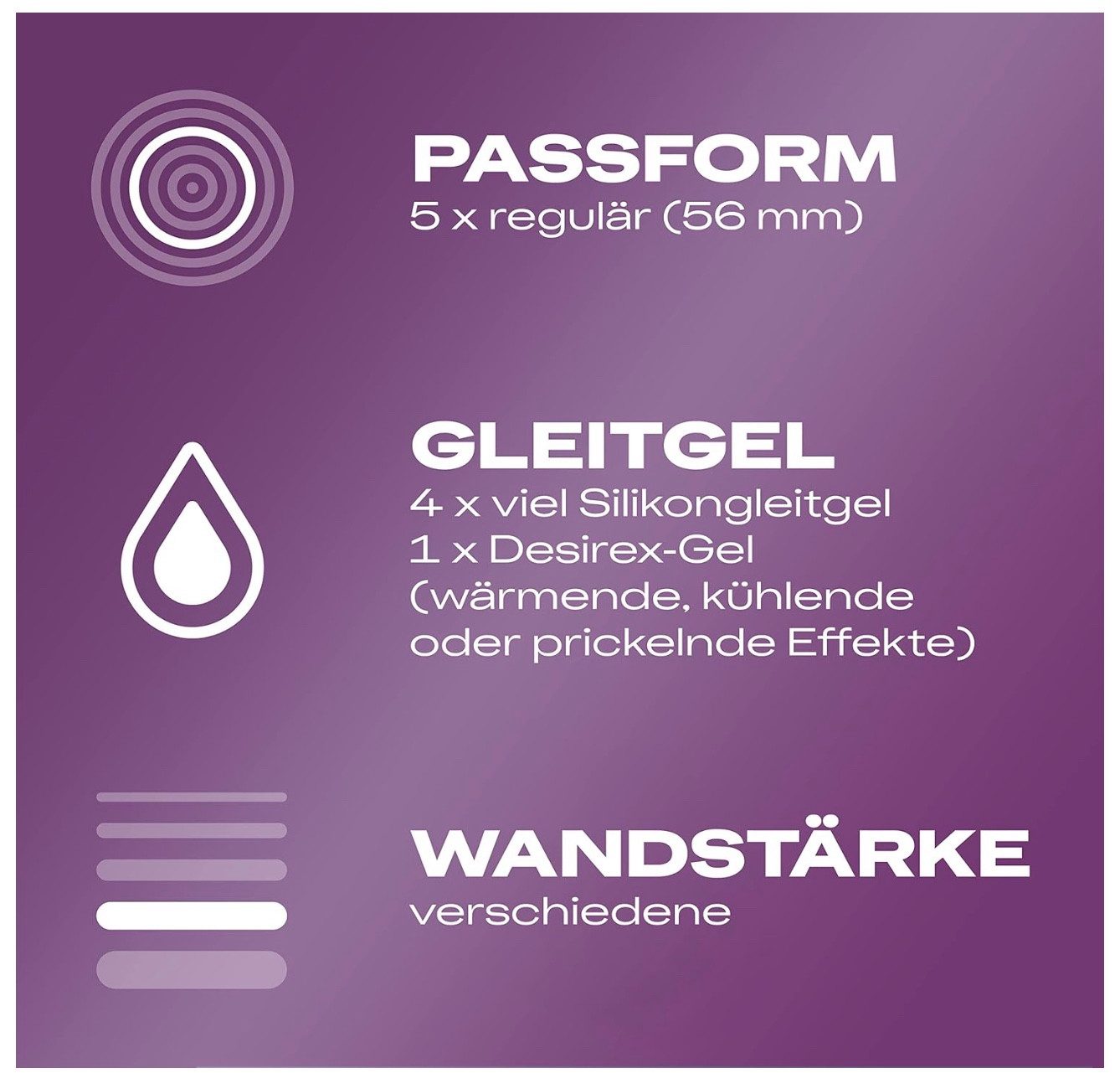 durex Kondome Love Mix mit 5 Kondom-Sorten, 1 St.