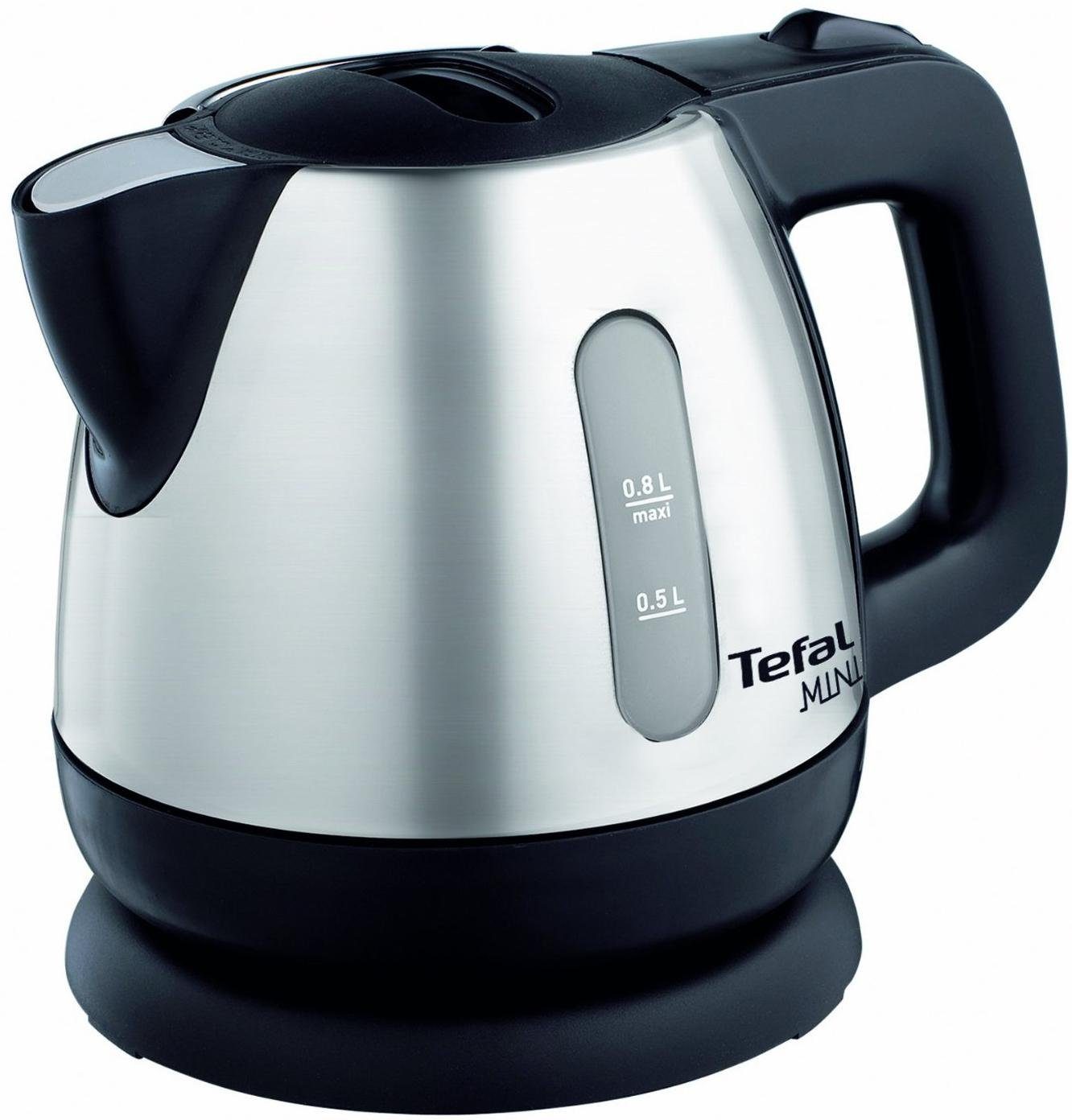 Tefal Wasserkocher BI8125, 0,8 l, 2200 W, Kabellos, 360° Sockel, Trockengeh- / Überhitzungsschutz