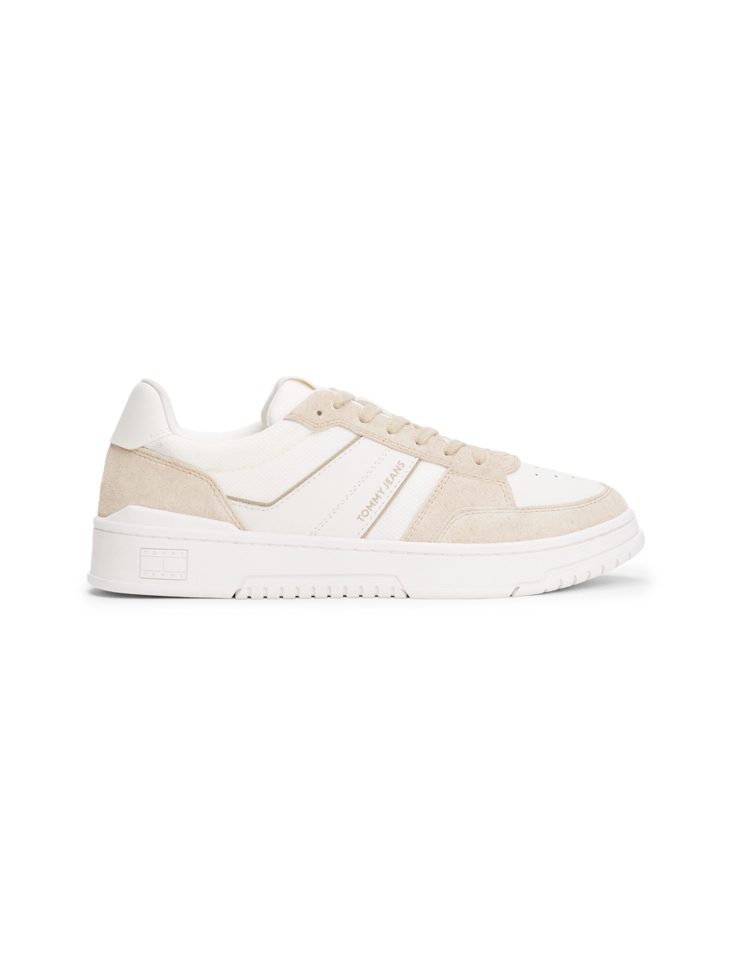 Tommy Jeans TJM CUPSOLE PODS Sneaker, Freizeitschuh, Halbschuh, Schnürschuh mit weichem Schaftrand