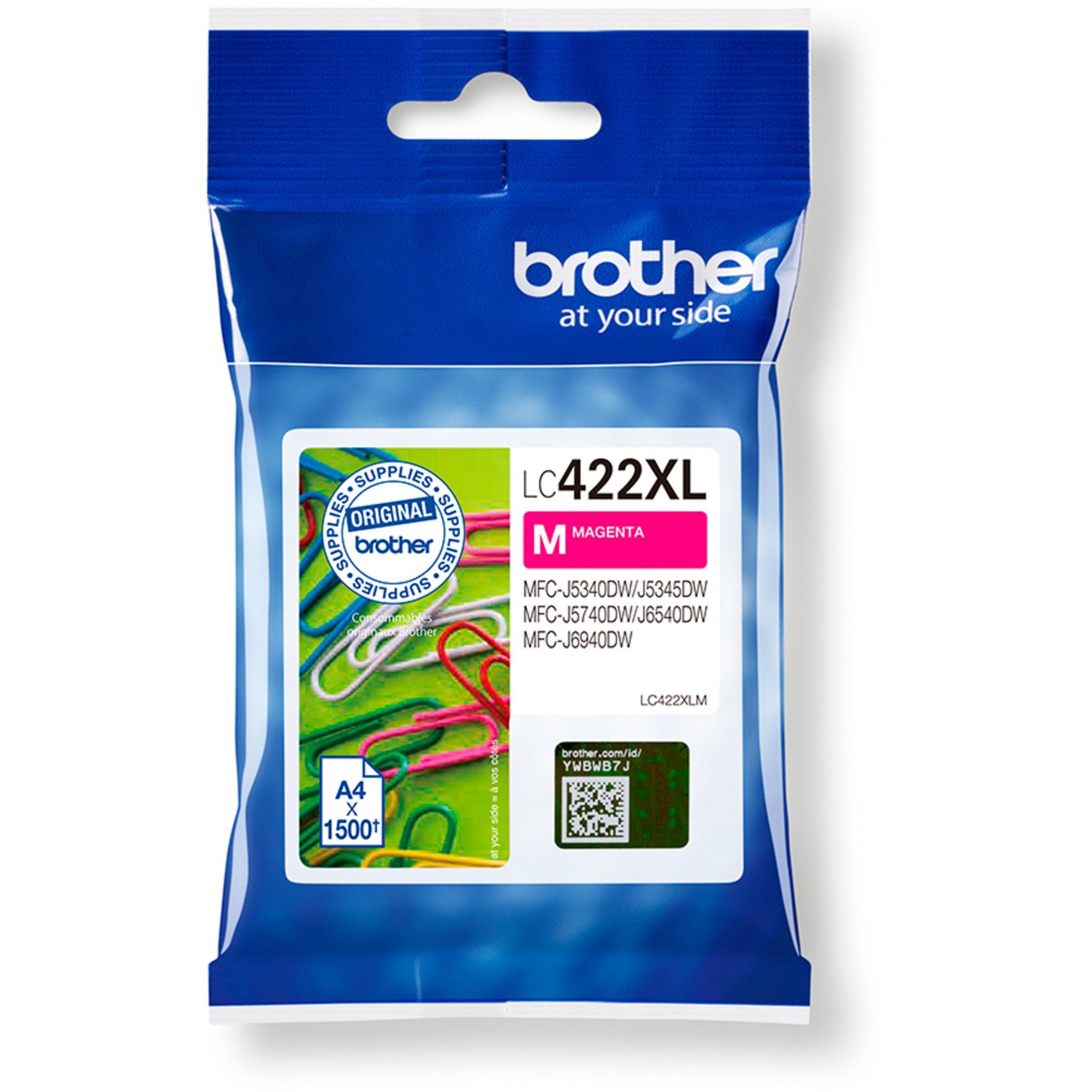 Brother Brother Tinte magenta LC-422XLM Tintenpatrone