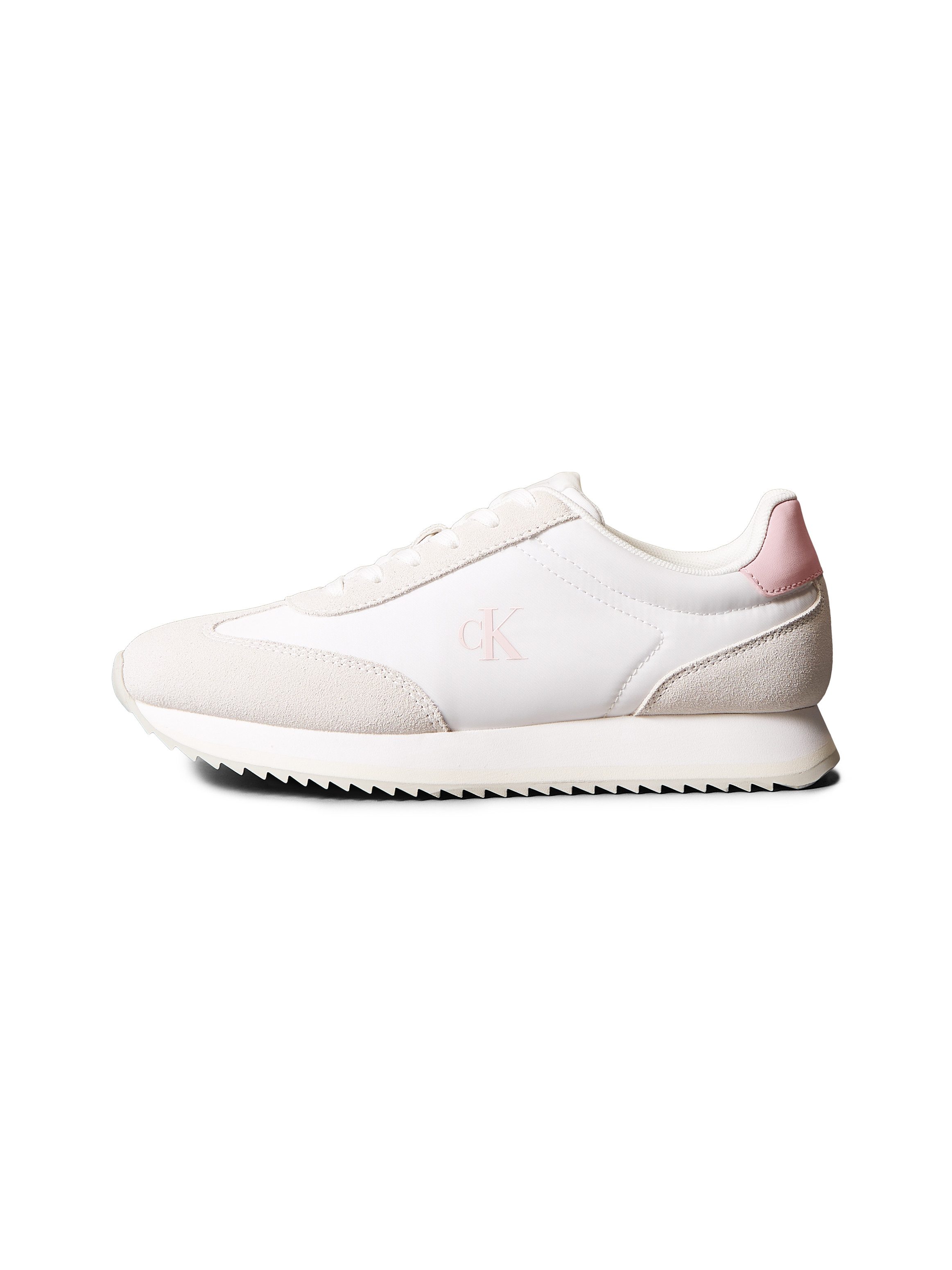Calvin Klein Jeans RUNNER LACEUP MG NYLON MIX Sneaker Schnürschuh, Halbschuh, Runner-Sneaker mit seitlichem CK-Logo – Bild 5 von 5