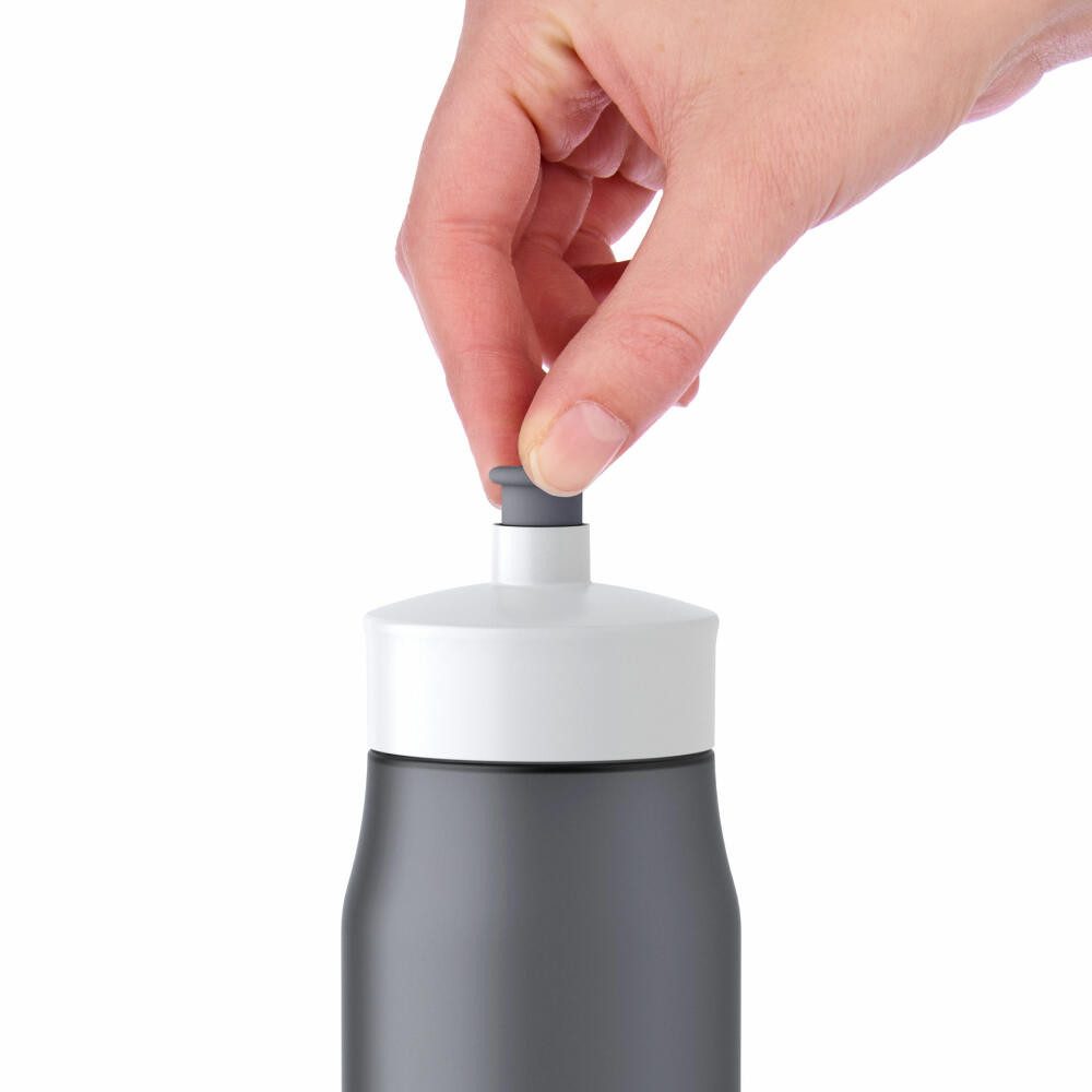 Emsa Trinkflasche Squeeze Anthrazit 600 ml