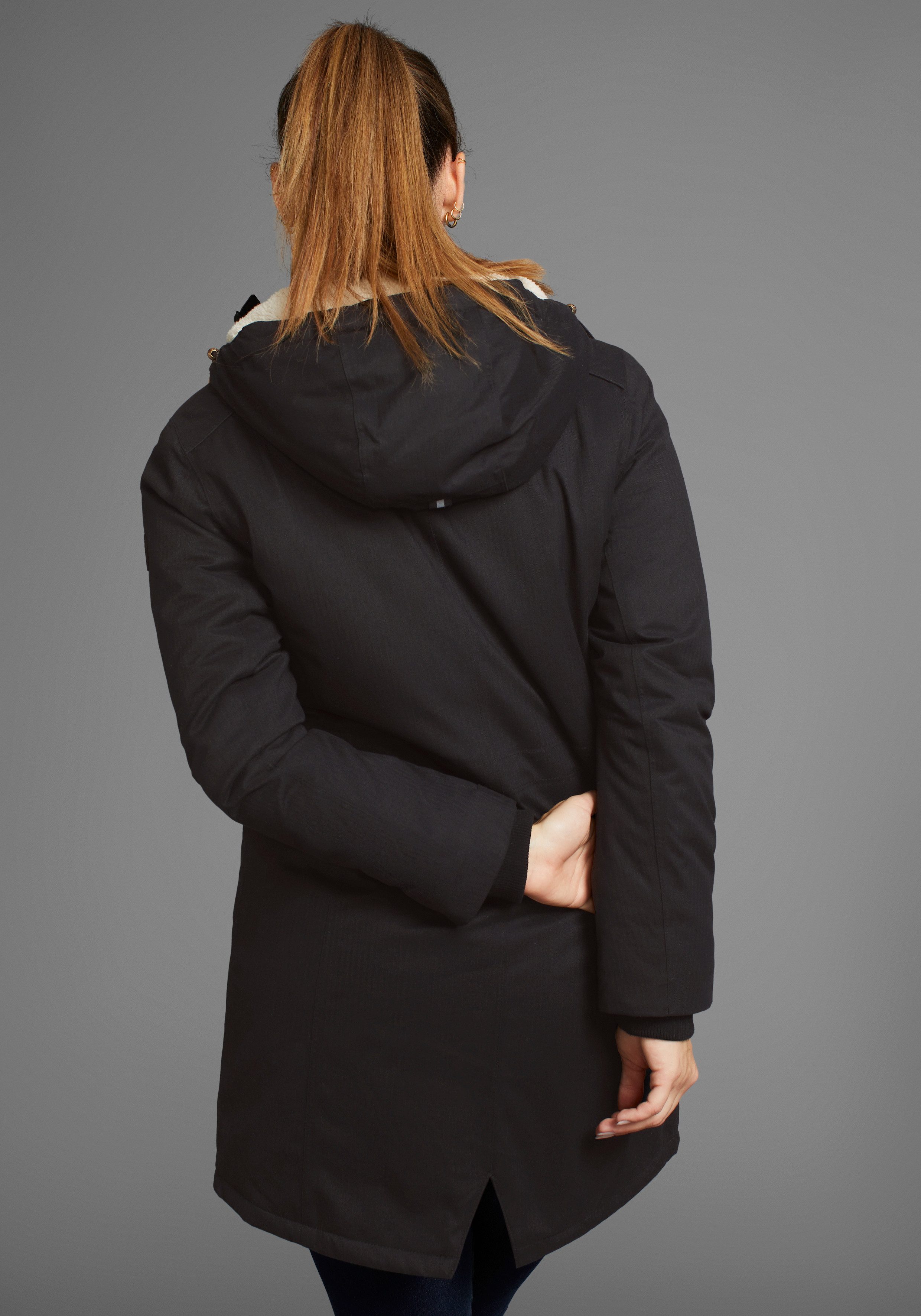 Polarino Outdoorjacke atmungsaktives Material, wasserdicht, winddicht, mit günstig online kaufen