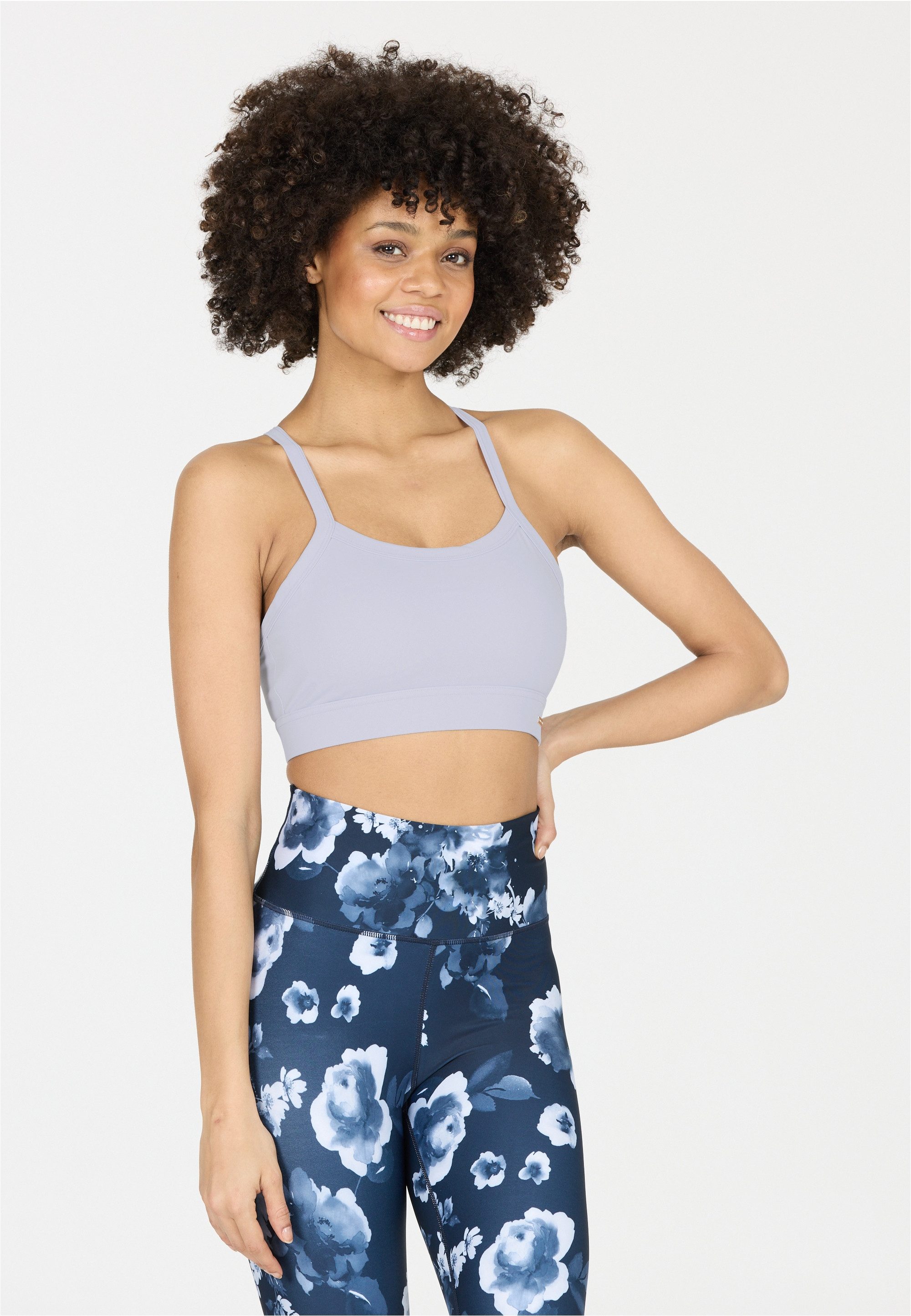 ATHLECIA Sport-BH Bloom V2 aus schnell trocknendem Material