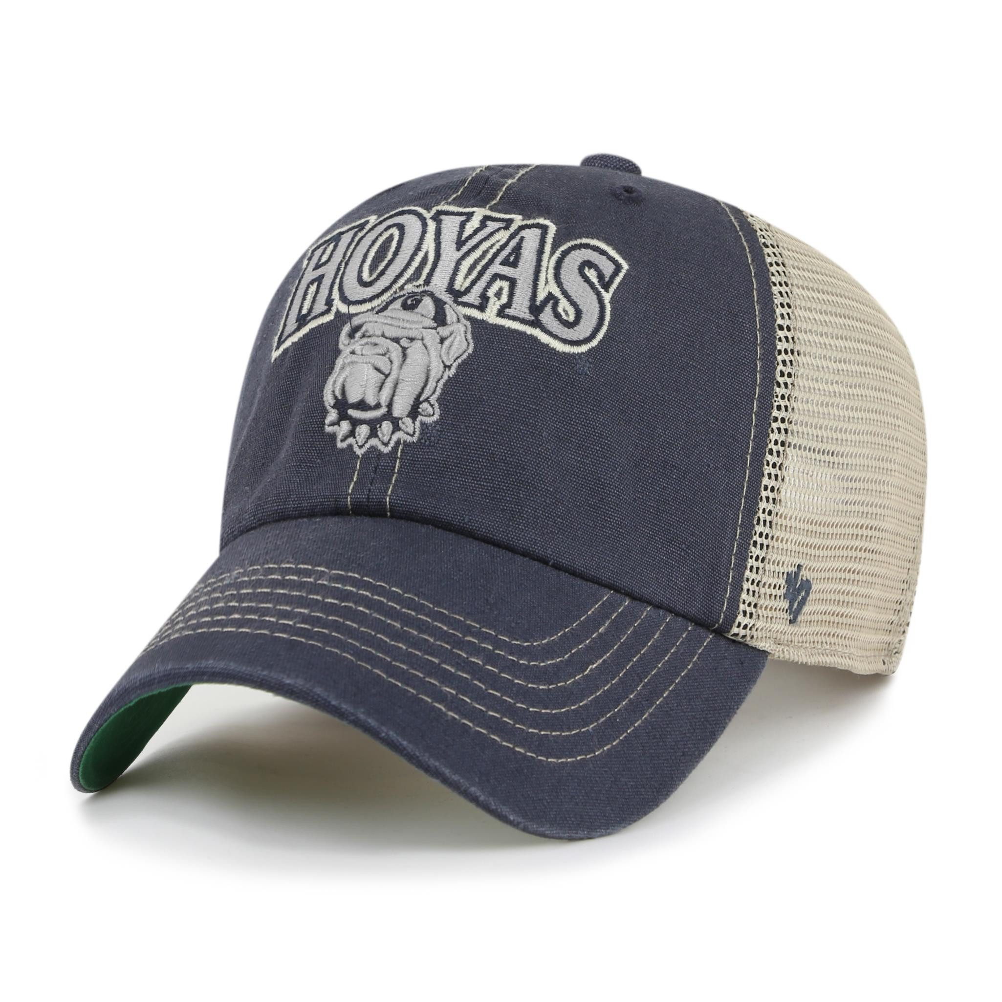 '47 Brand Baseball Cap '47 Brand Cap Tuscaloosa '47 CLEAN UP Georgetown Hoyas Vintage Navy (Basecap, Basecap, Clean Up Cap, Meshcap)