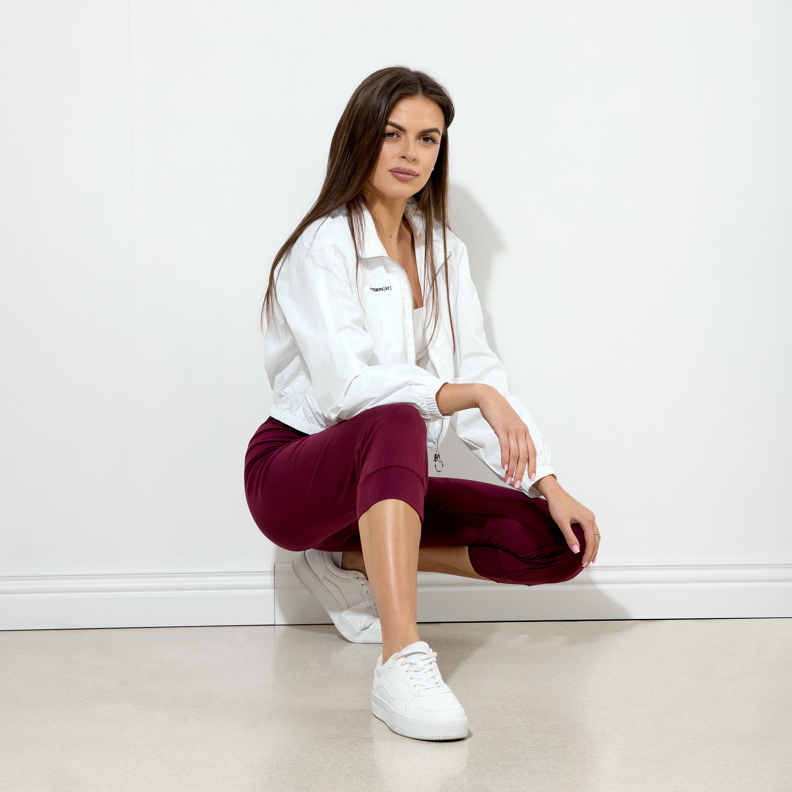 Merry Style Jogginghose Damen 3/4 Hose MS10-261 (1-tlg) elastischer Bund