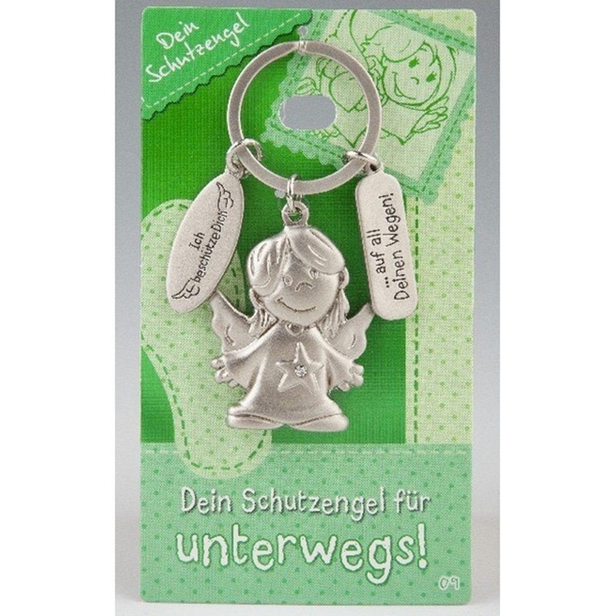 Depesche Schlüsselanhänger DEPESCHE Schlüsselanhänger Schutzengel Motiv 9