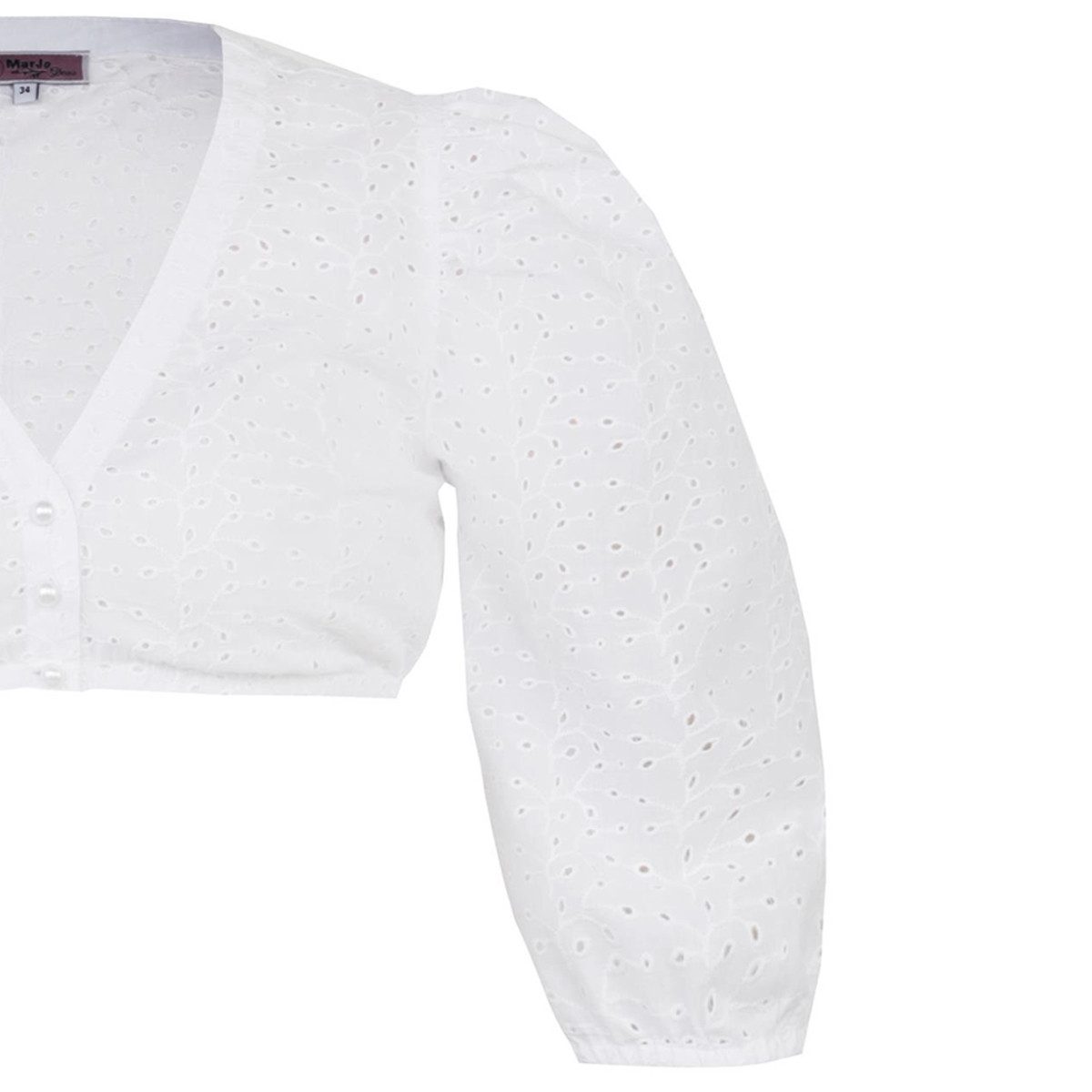 MarJo Dirndlbluse Damen 'Wallgau' 3/4 Arm, günstig online kaufen