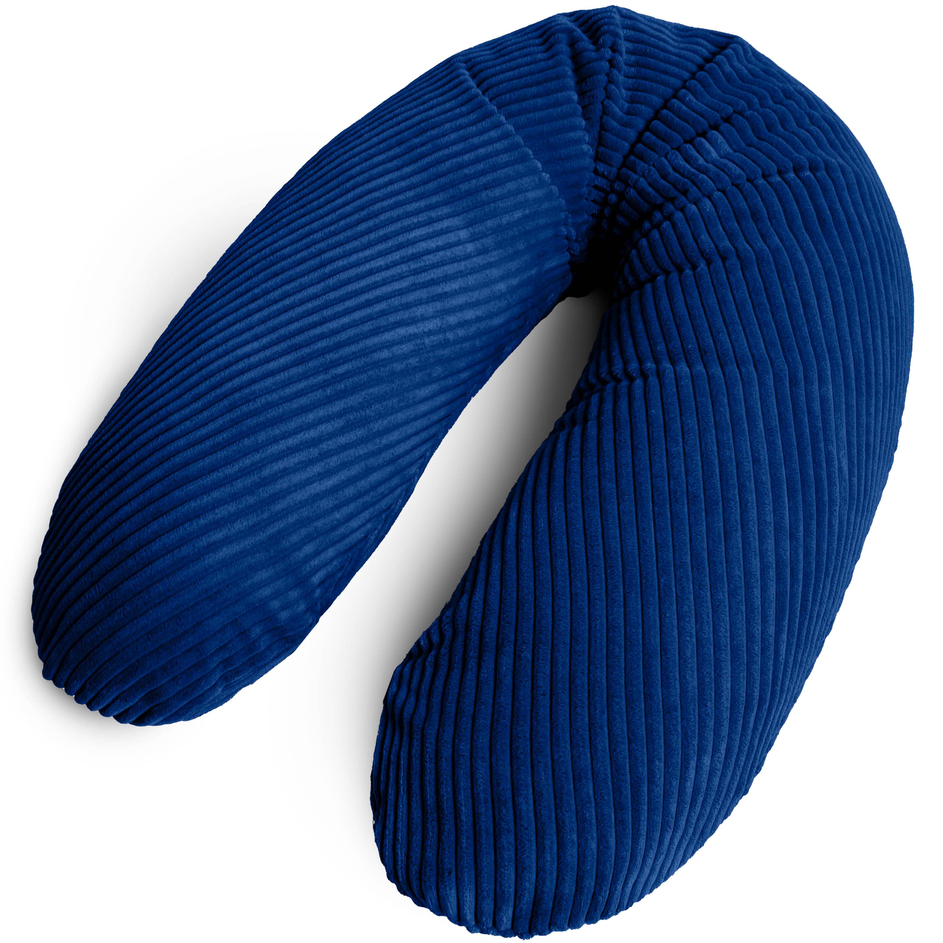 Amilian Stillkissen XXL 170 cm Schwangerschaftskissen Seitenschläferkissen U-Form, Set, mit Bezug, Cord-Optik, geräuscharm, Made in EU