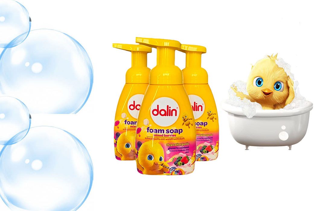 Dalin Handseife Baby Schaumseife mit Waldfruchtduft 200ml, 1-tlg., 200 ml