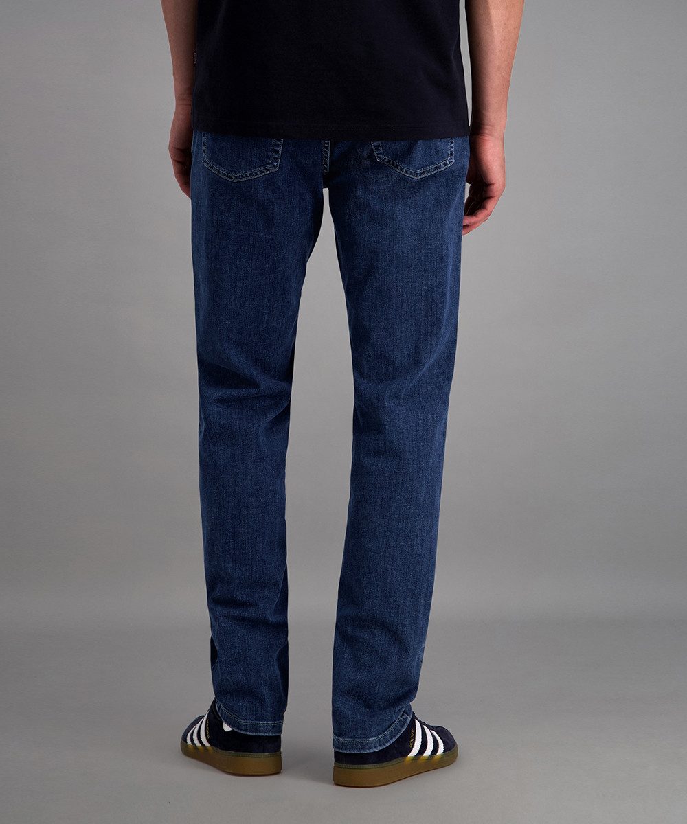 Pioneer Authentic Jeans 5-Pocket-Jeans PIONEER AUTHENTIC JEANS Herren Straight Leg Jeans Rando Megaflex - Regular Fit - normaler Beinverlauf - Blue Stretch Deni – Bild 4 von 5