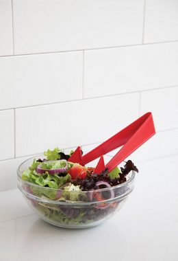 PELEG DESIGN® Besteck-Set Peleg Salatbesteck, Pointer Rot, Servierbesteck, PE936 (1-tlg), Kunststoff