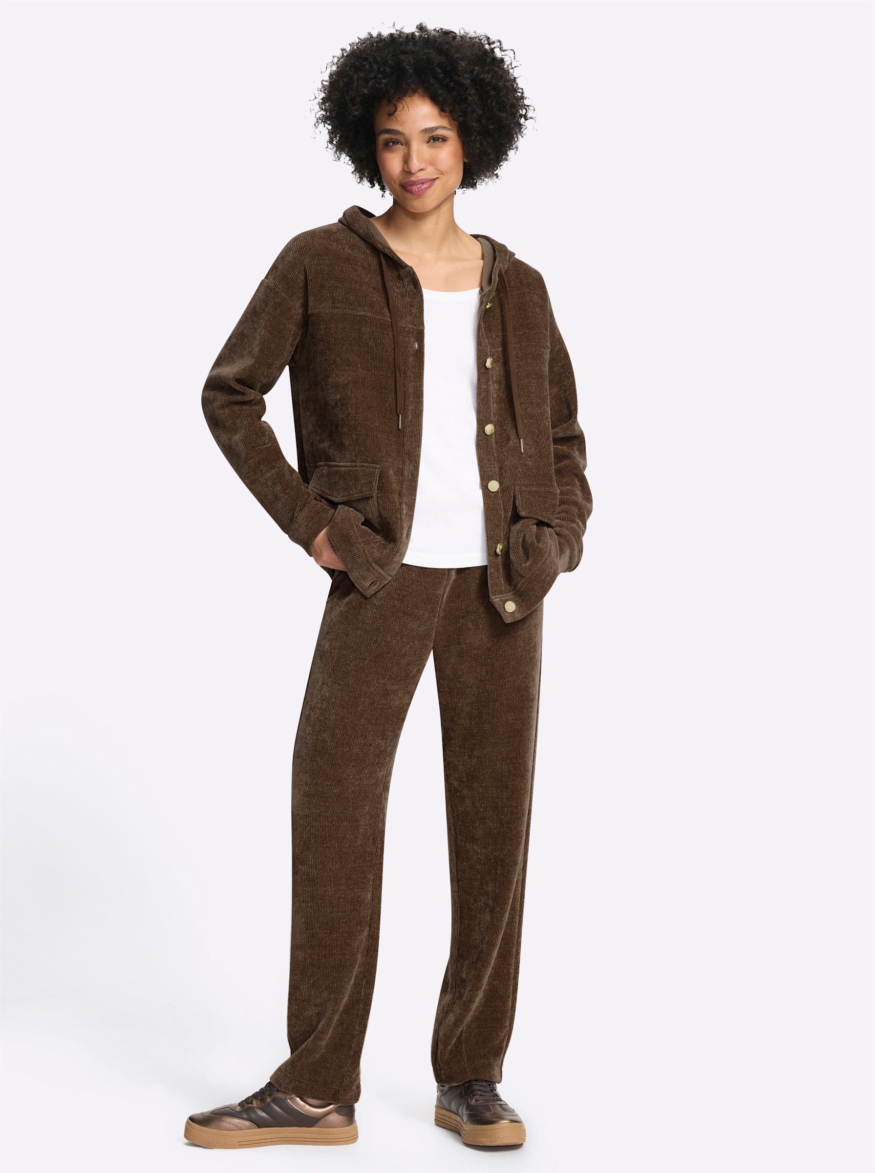 heine Jumpsuit Set Innenbeinlänge ca. 71 cm