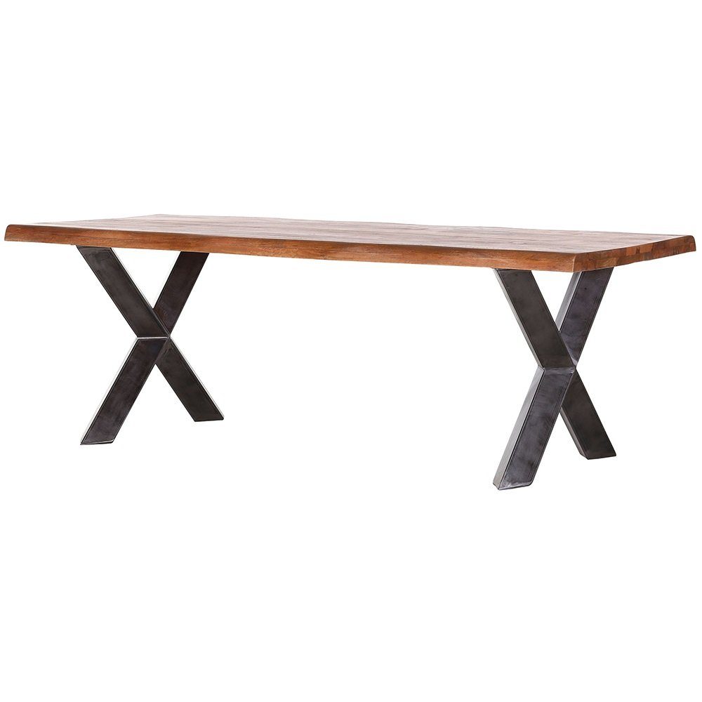 Tischplatte cm 4 TARRAS-123, 200 (Spar-Set), Massivholz Essgruppe Lomadox Sitzgruppe Stühle Gestell Esszimmer