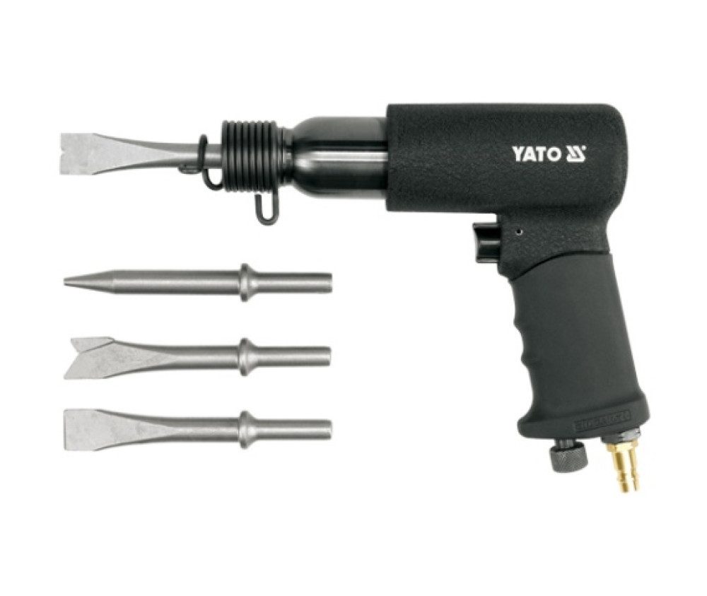 Yato Hammer YATO Pneumatischer Hammer Profi 0990 mit 3200 Schlägen/min