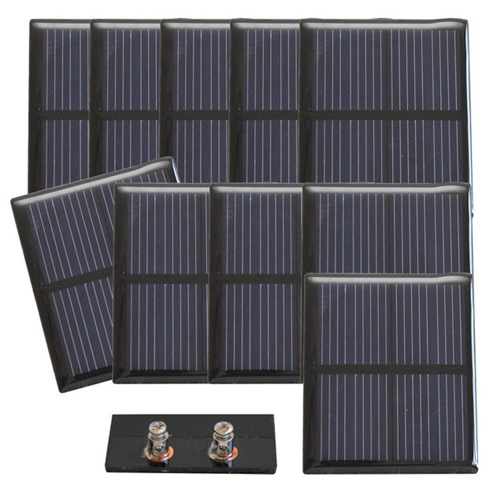 SOL-EXPERT group Modellbausatz Solarmodul SM120010S, vergossen, 10er Set